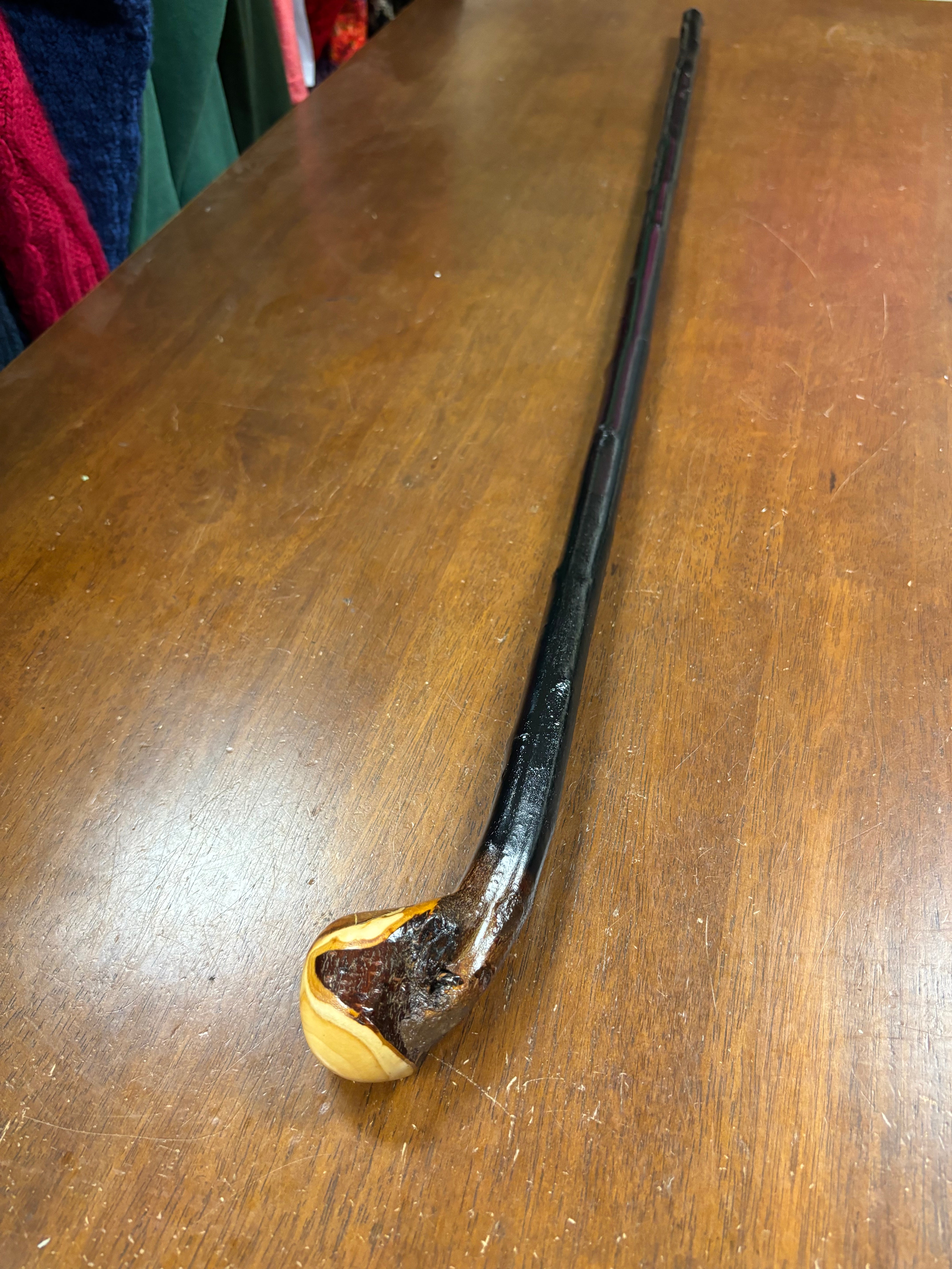 Blackthorn Walking Stick 39 1/4 inch - Handmade in Ireland