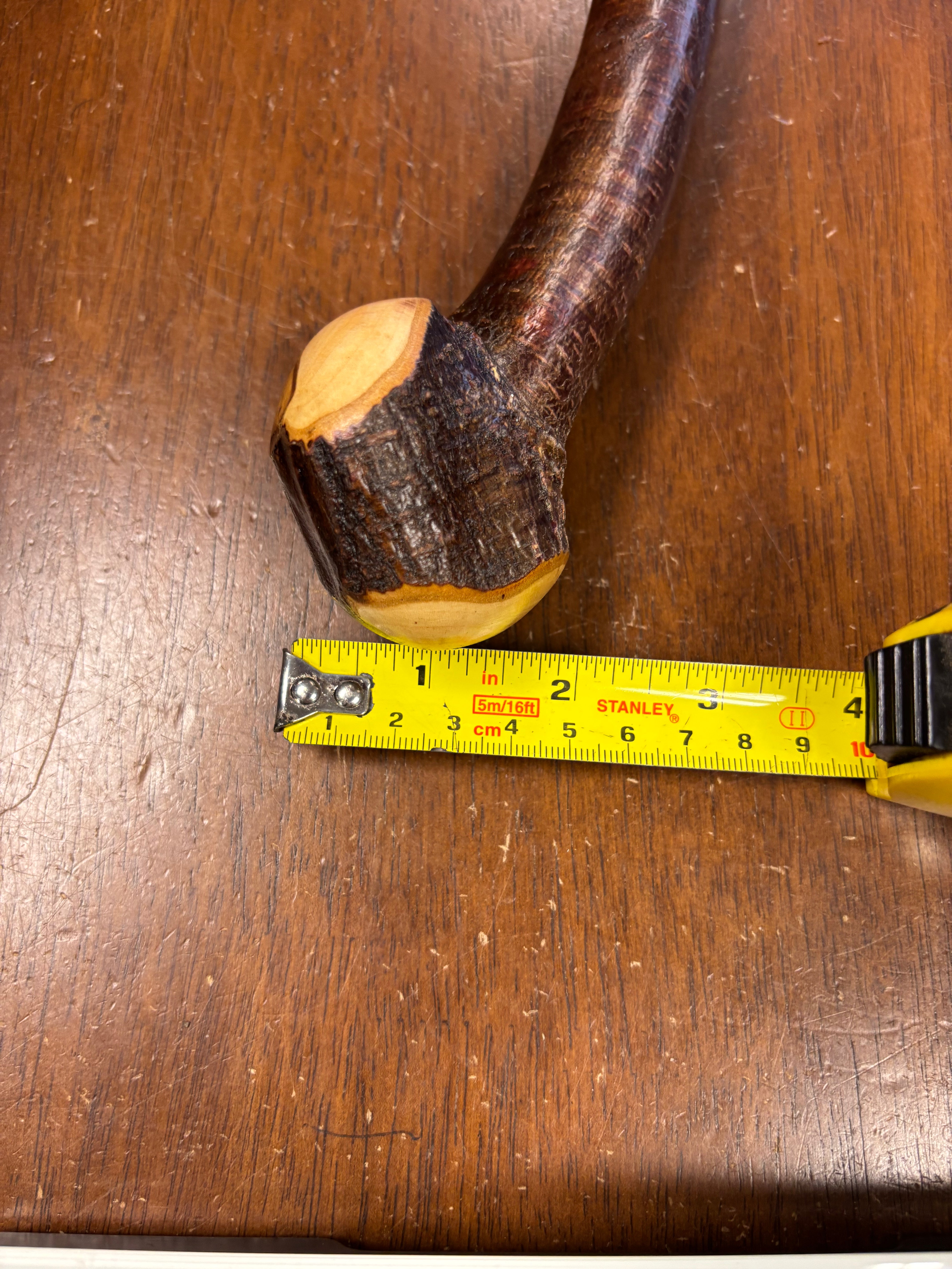 Blackthorn Walking Stick 37 inch - Handmade in Ireland