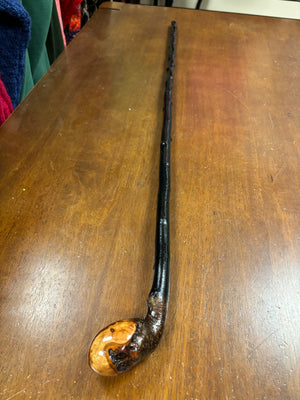 Blackthorn Walking Stick 37 1/2 inch - Handmade in Ireland