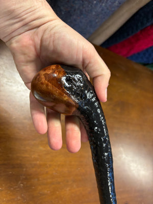 Blackthorn Walking Stick 38 inch - Handmade in Ireland