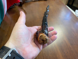 Blackthorn Walking Stick 35 3/4 inch - Handmade in Ireland