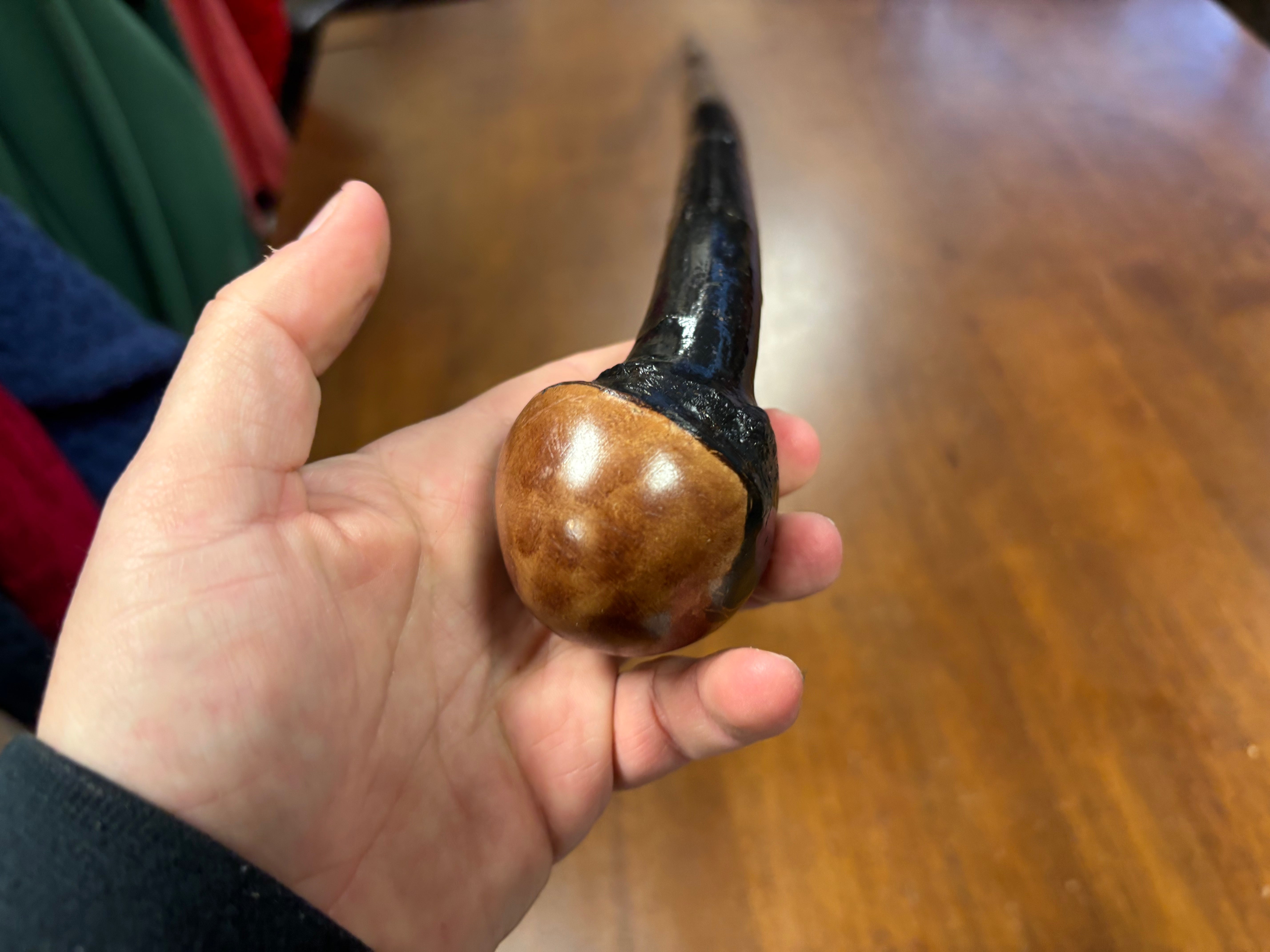 Blackthorn Walking Stick 38 1/2 inch - Handmade in Ireland