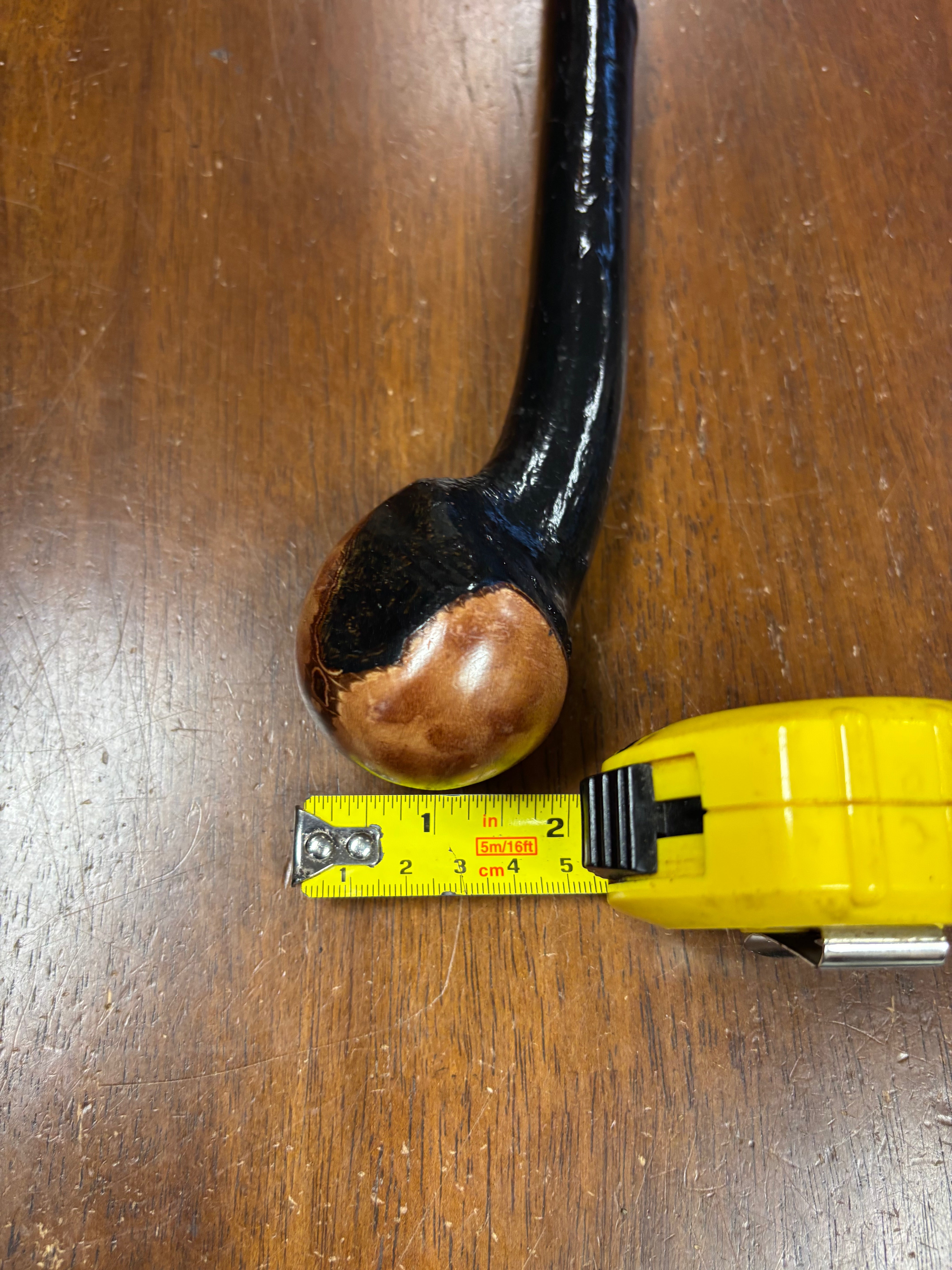 Blackthorn Walking Stick 38 1/2 inch - Handmade in Ireland