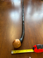 Blackthorn Walking Stick 37 3/4 inch - Handmade in Ireland