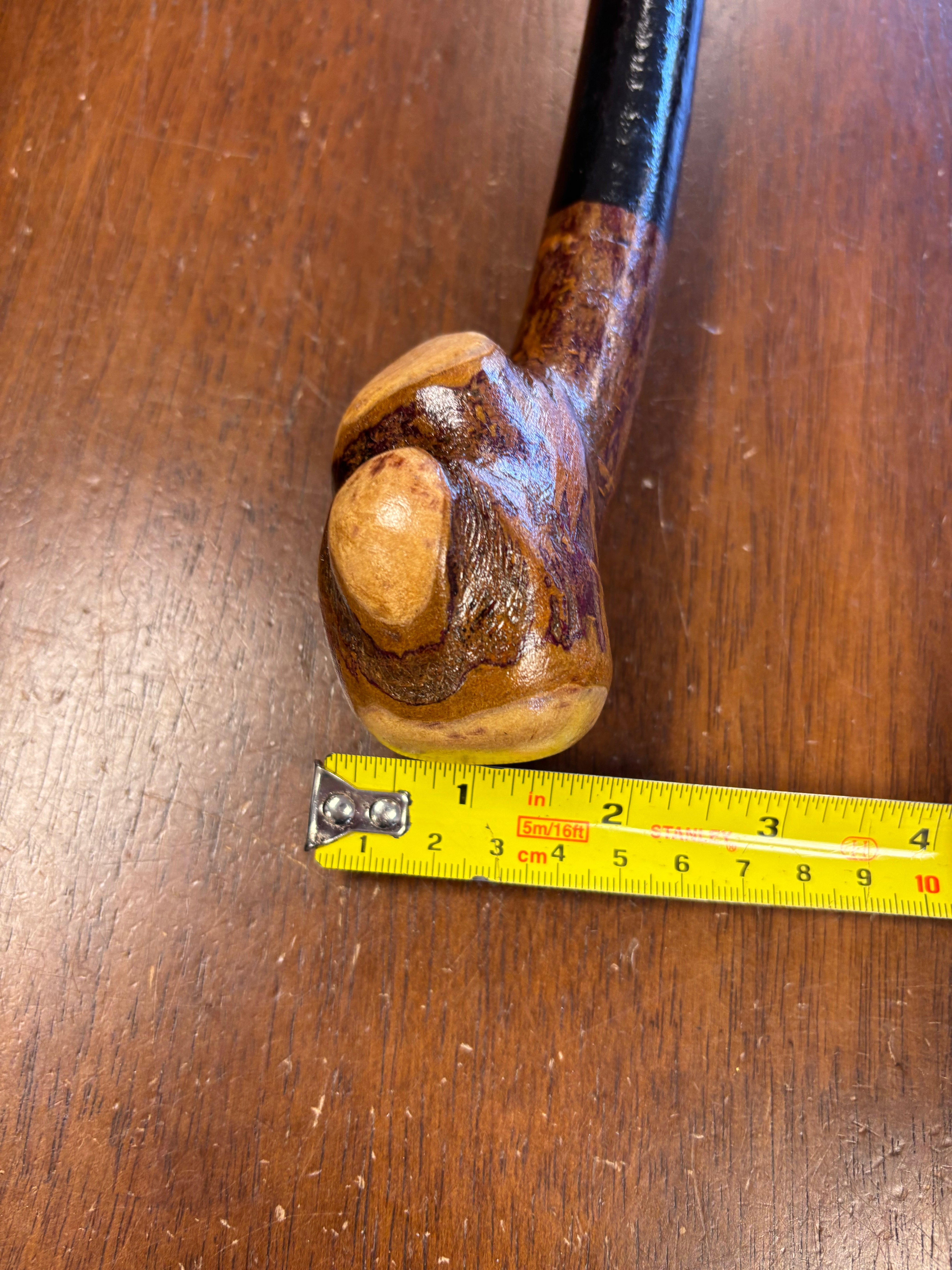 Blackthorn Walking Stick 36 1/2 inch - Handmade in Ireland
