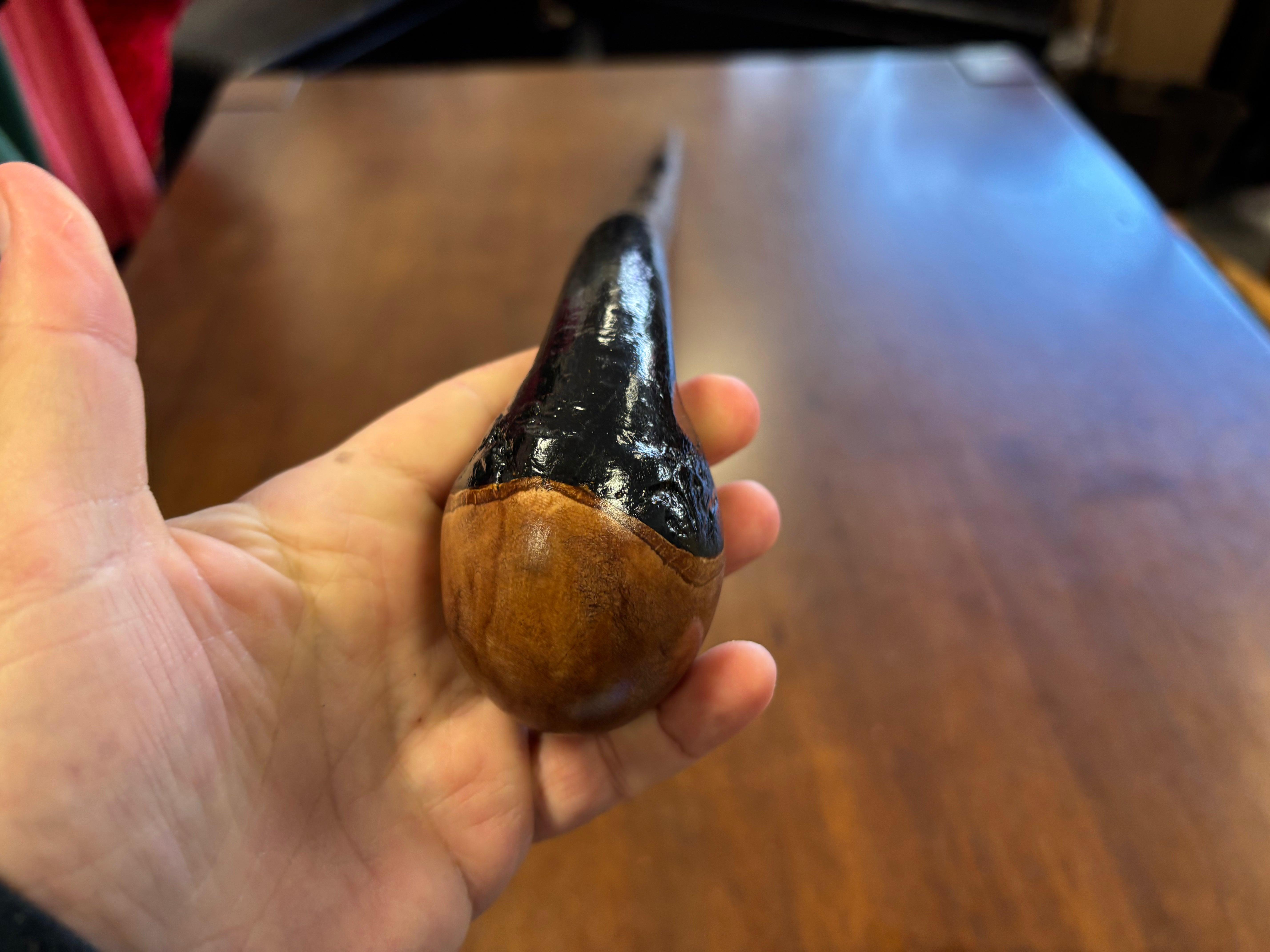 Blackthorn Walking Stick 37 inch - Handmade in Ireland