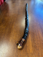 Blackthorn Walking Stick 33 1/2 inch - Handmade in Ireland