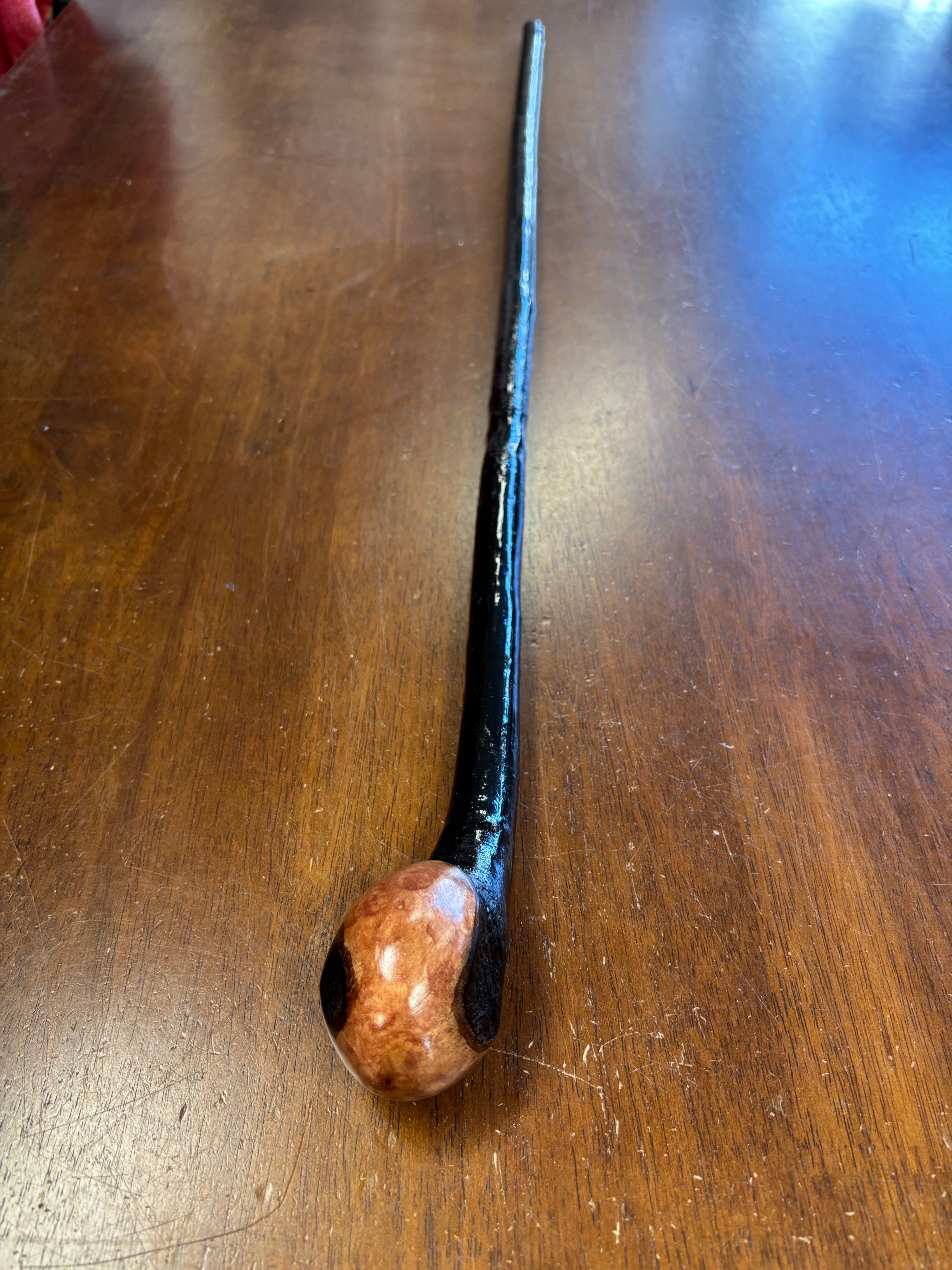 Blackthorn Walking Stick 33 inch - Handmade in Ireland