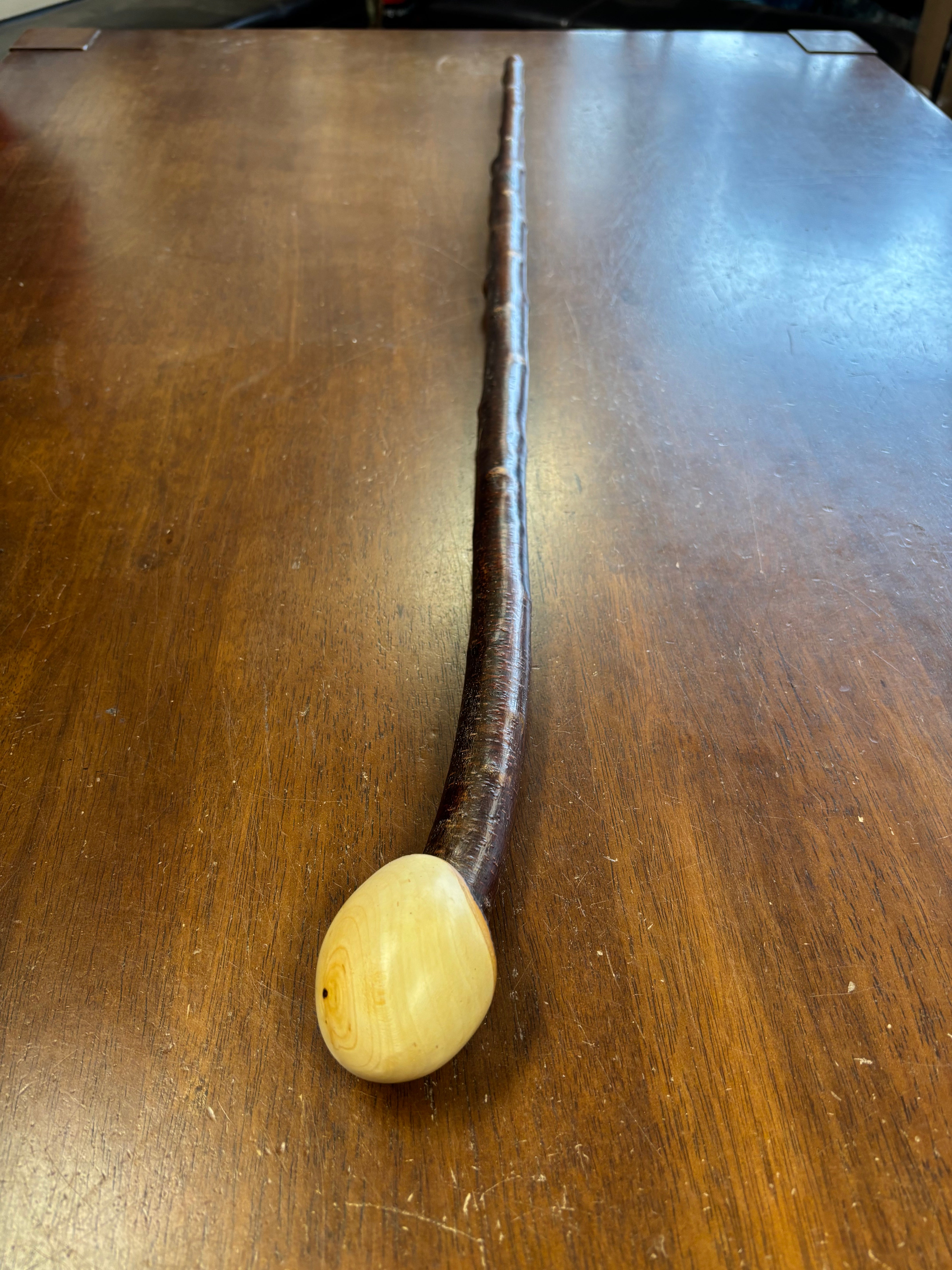 Blackthorn Walking Stick 37 inch - Handmade in Ireland