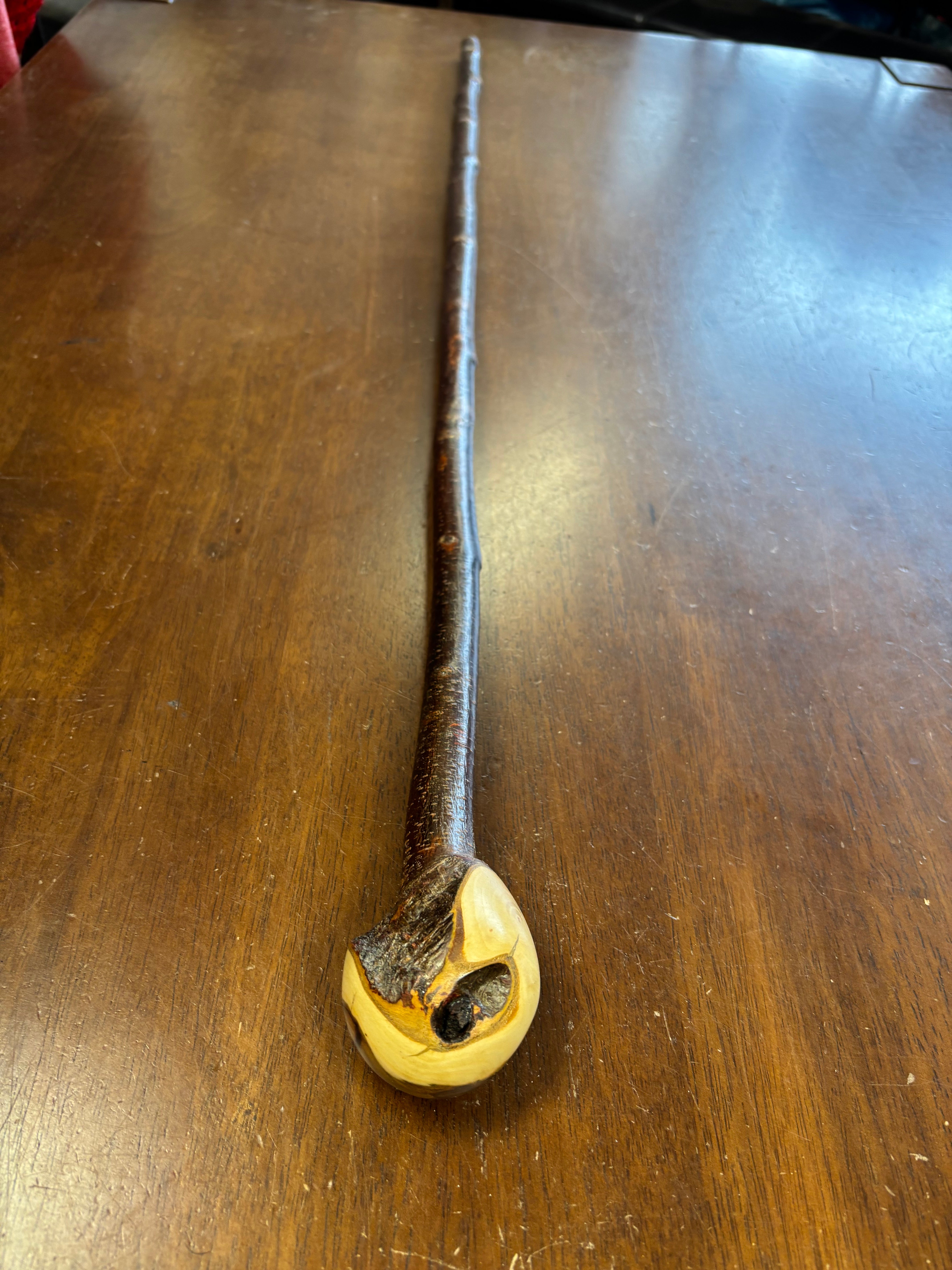 Blackthorn Walking Stick 37 1/2 inch - Handmade in Ireland