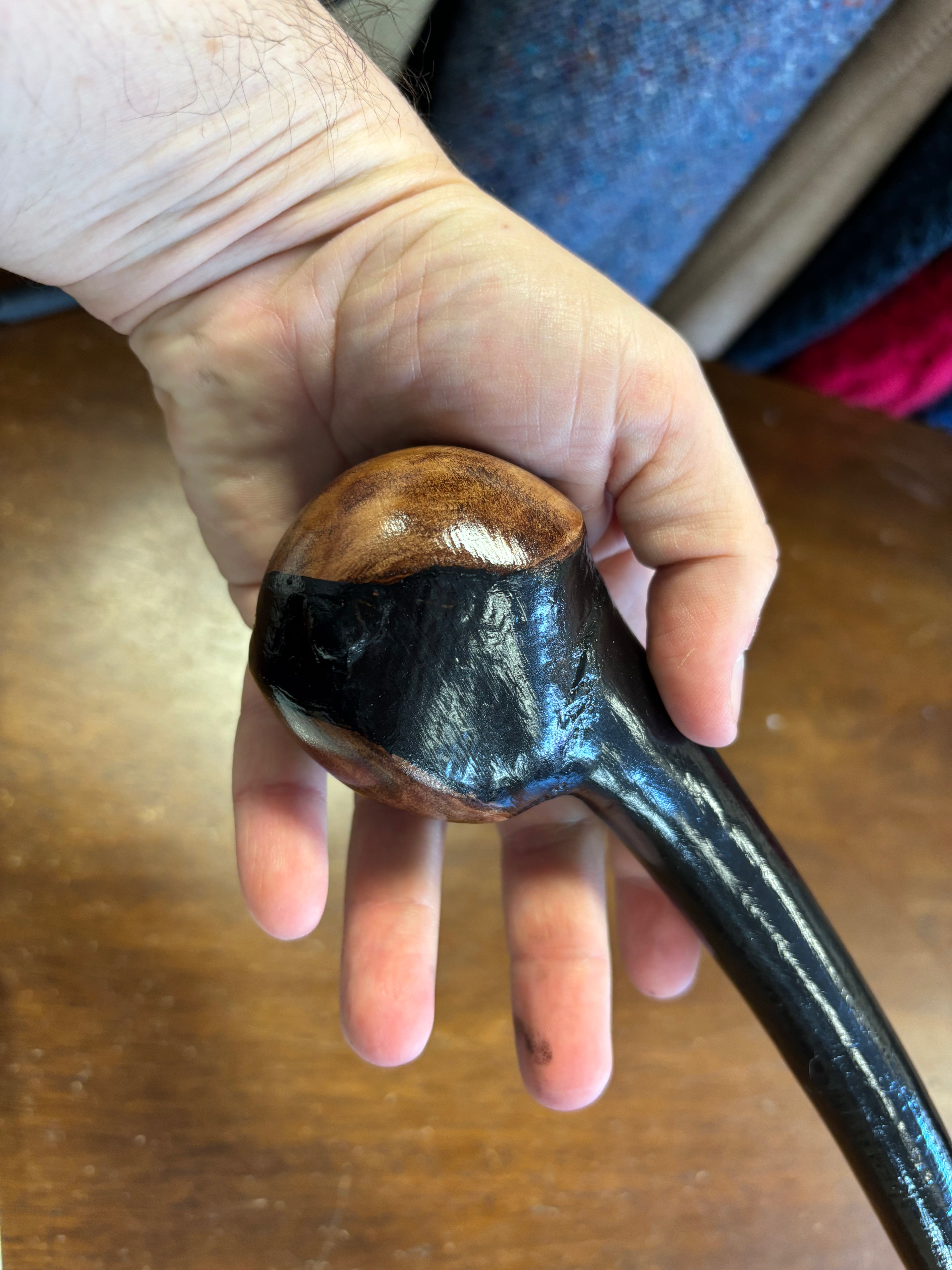 Blackthorn Walking Stick 42 1/2 inch - Handmade in Ireland