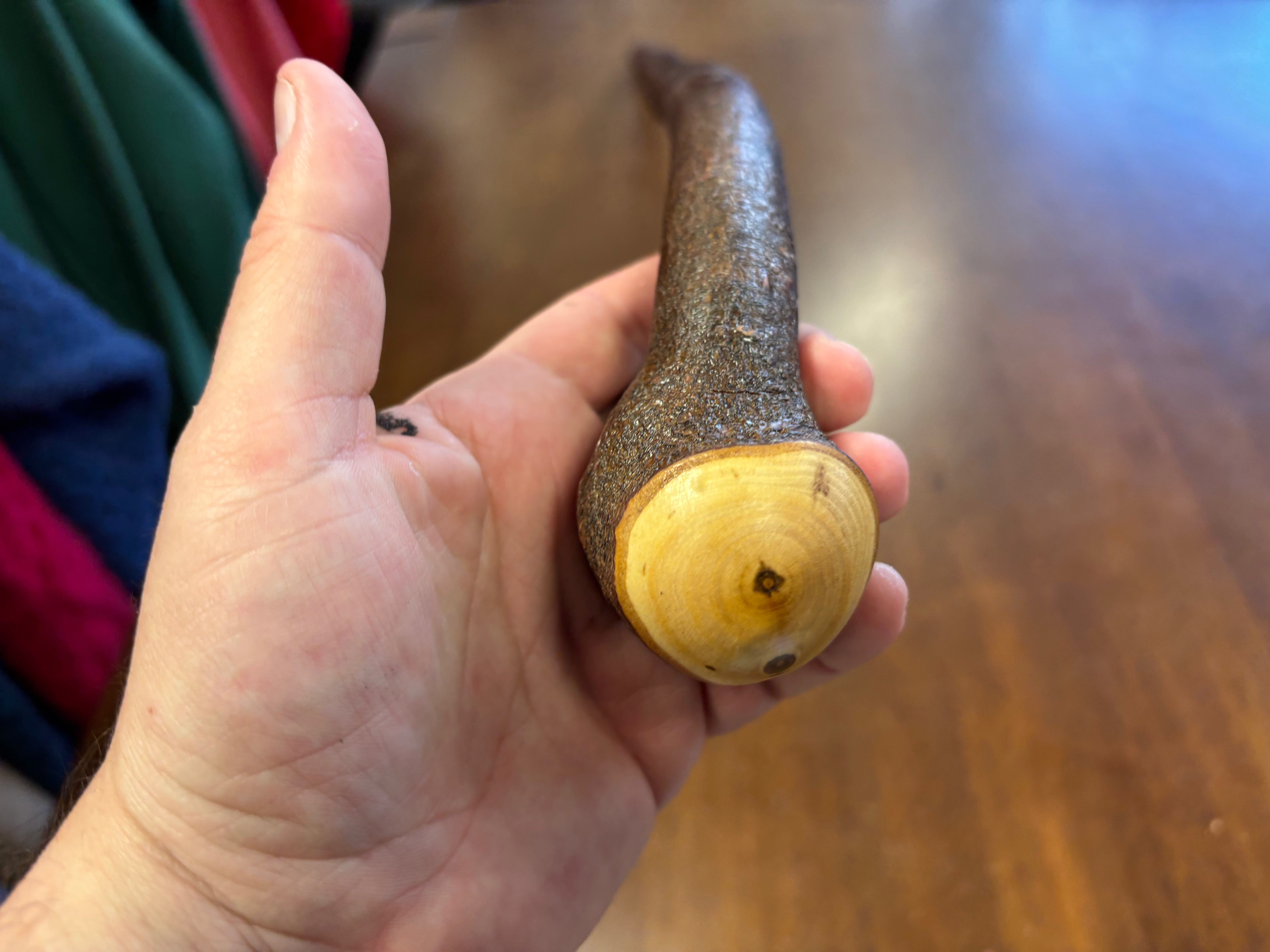 Blackthorn Walking Stick 37 1/2 inch - Handmade in Ireland