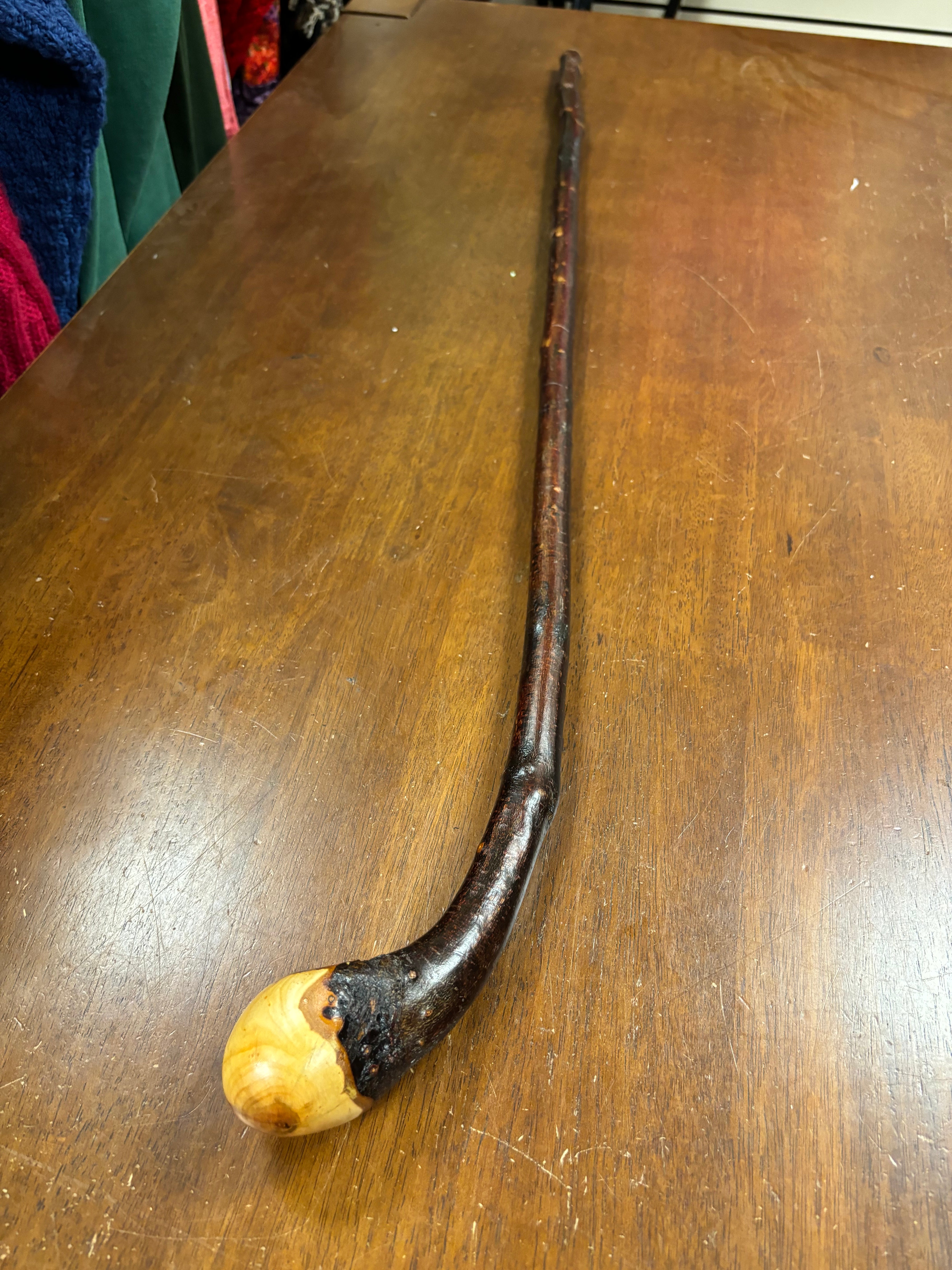 Blackthorn Walking Stick 39 Inch - Handmade in Ireland