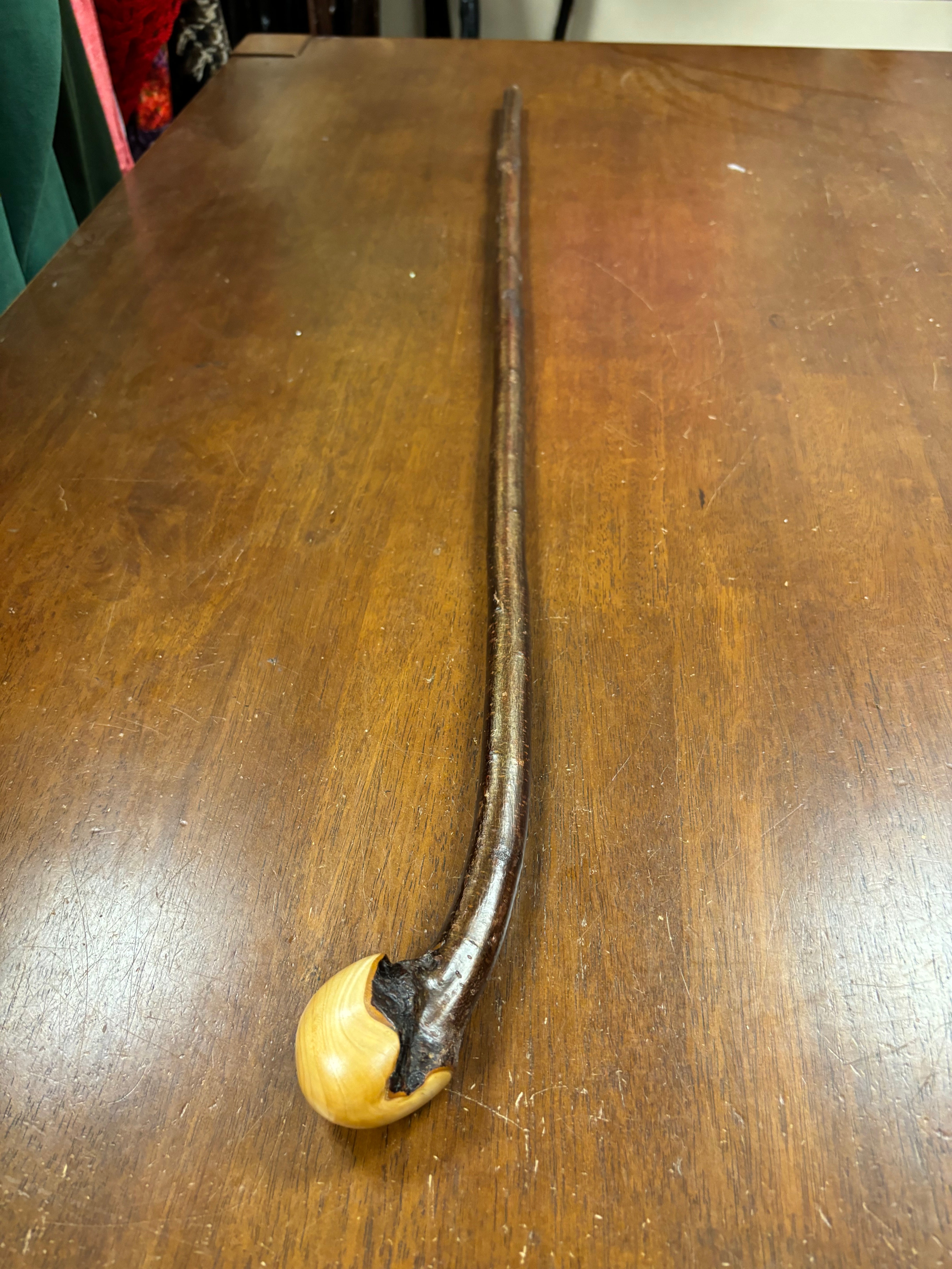 Blackthorn Walking Stick 37 Inch - Handmade in Ireland