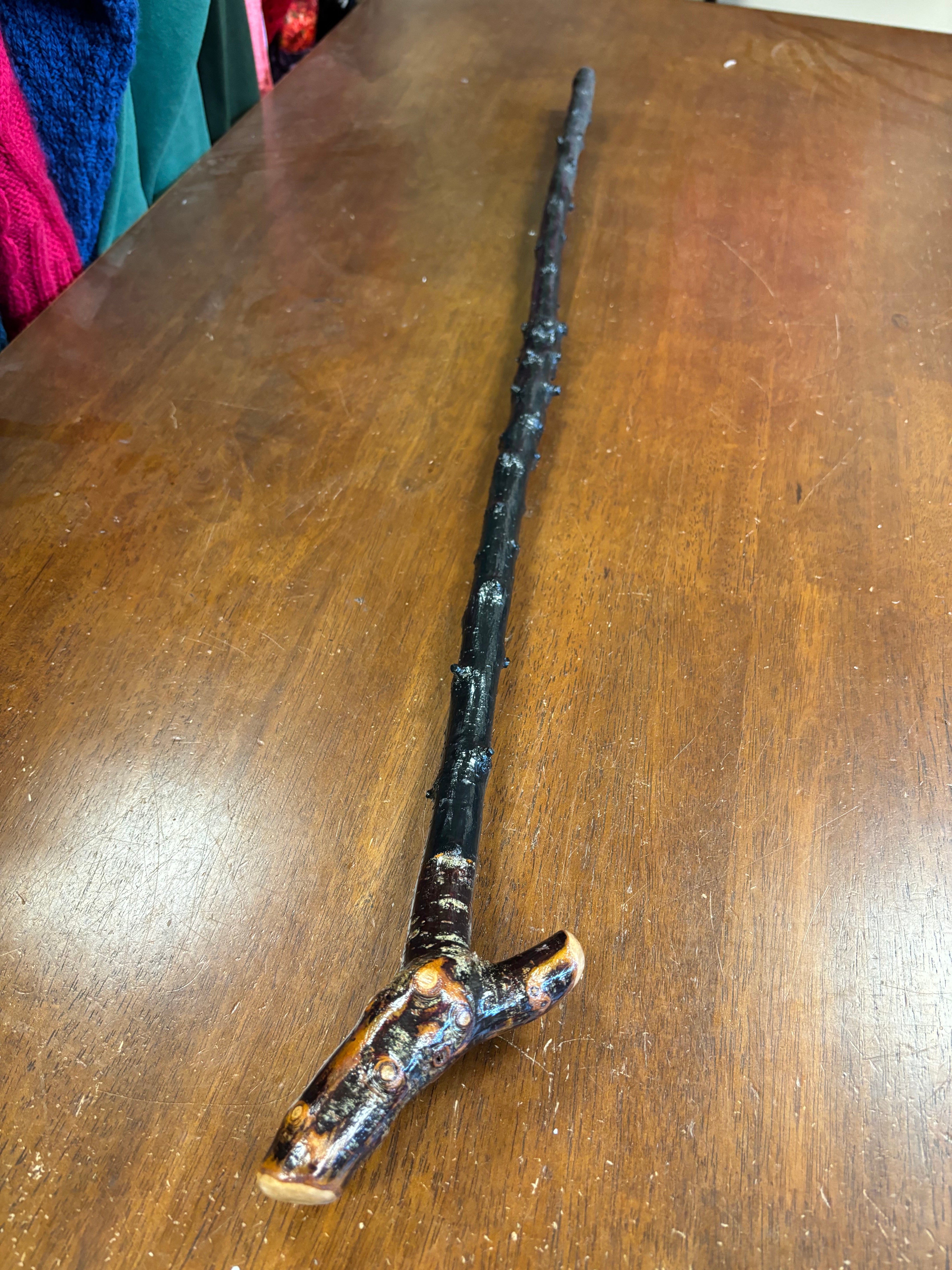 Blackthorn Walking Stick 34 Inch - Handmade in Ireland