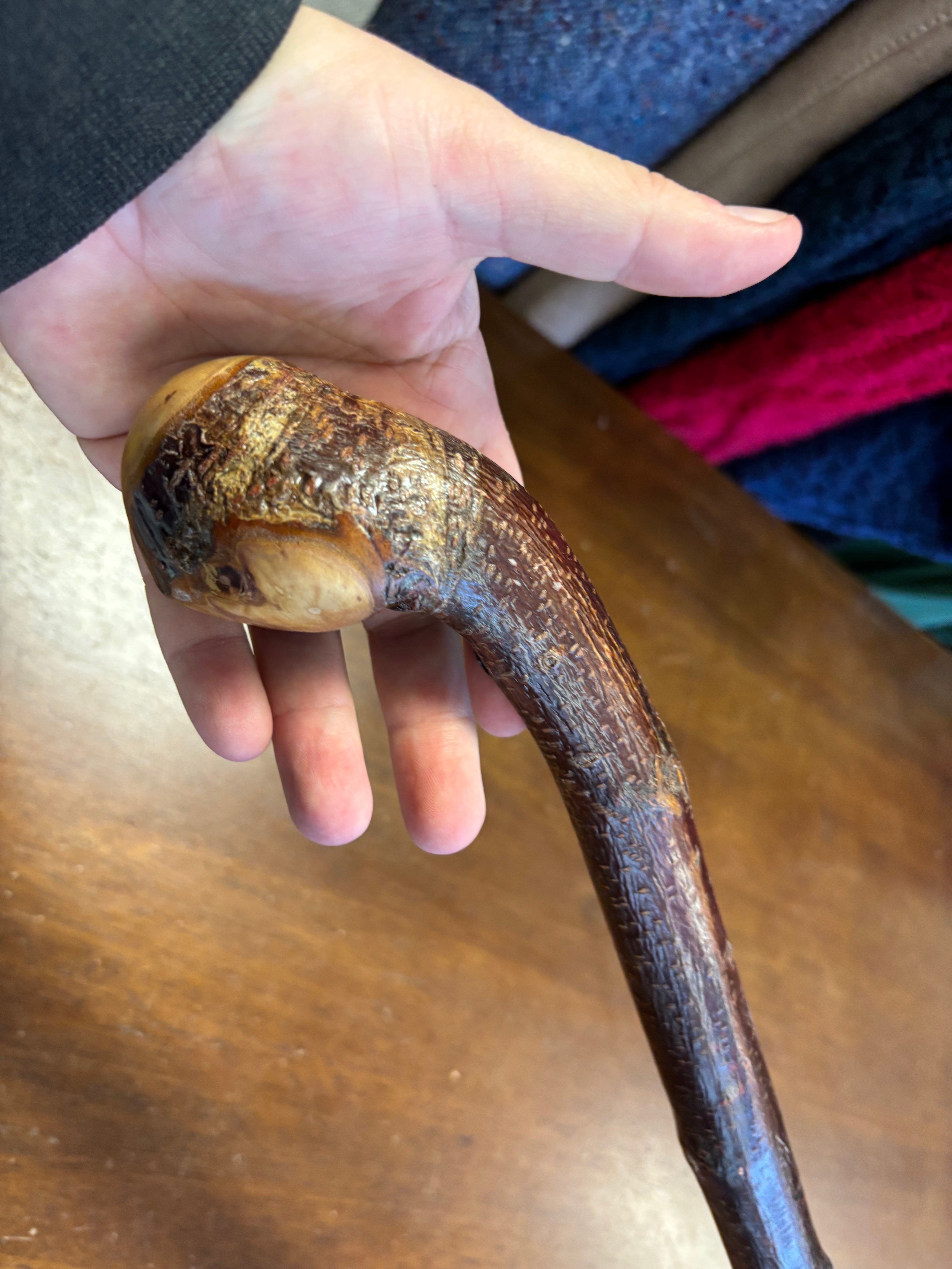 Blackthorn Walking Stick 38 inch - Handmade in Ireland