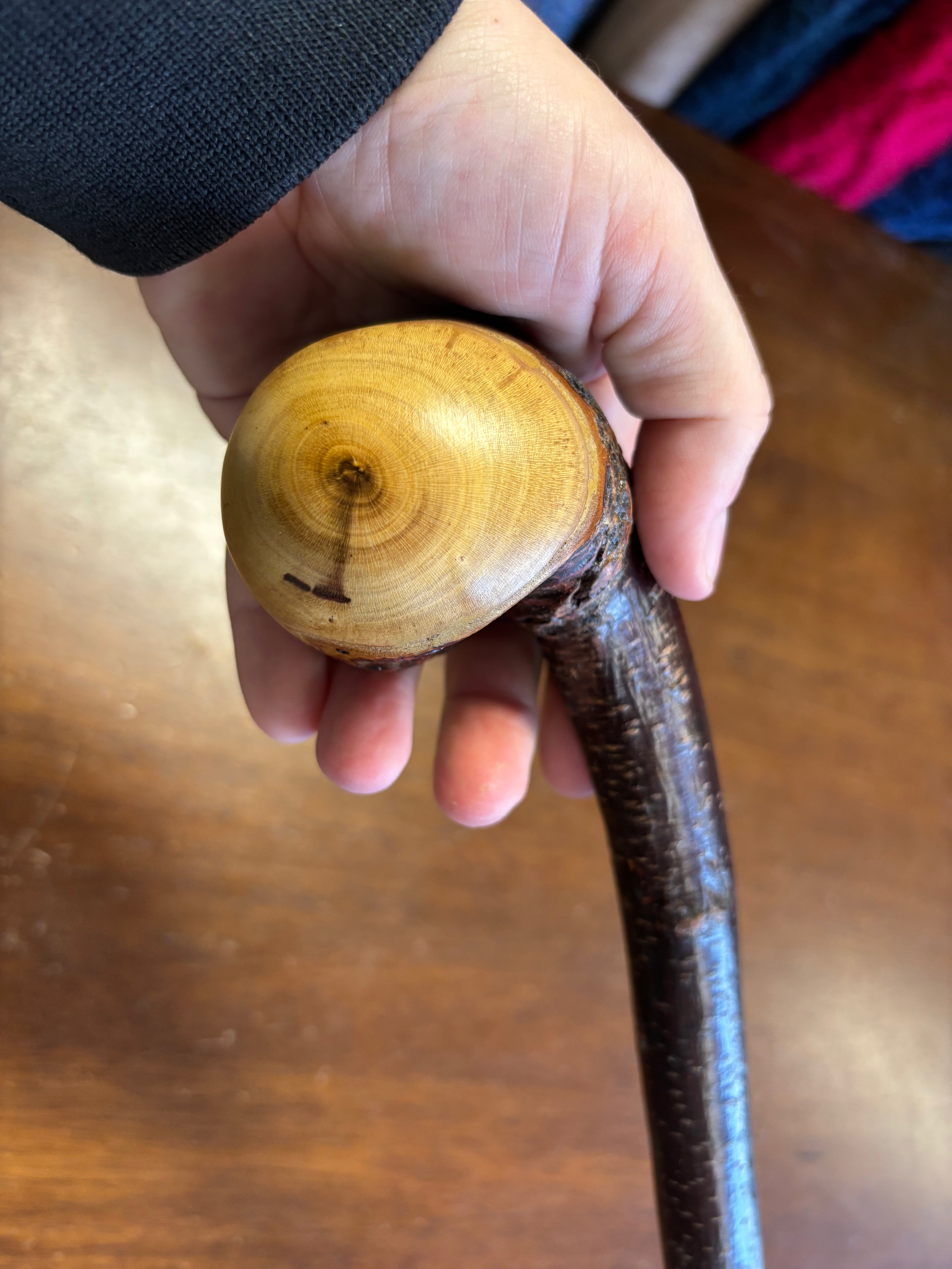 Blackthorn Walking Stick 37 inch - Handmade in Ireland