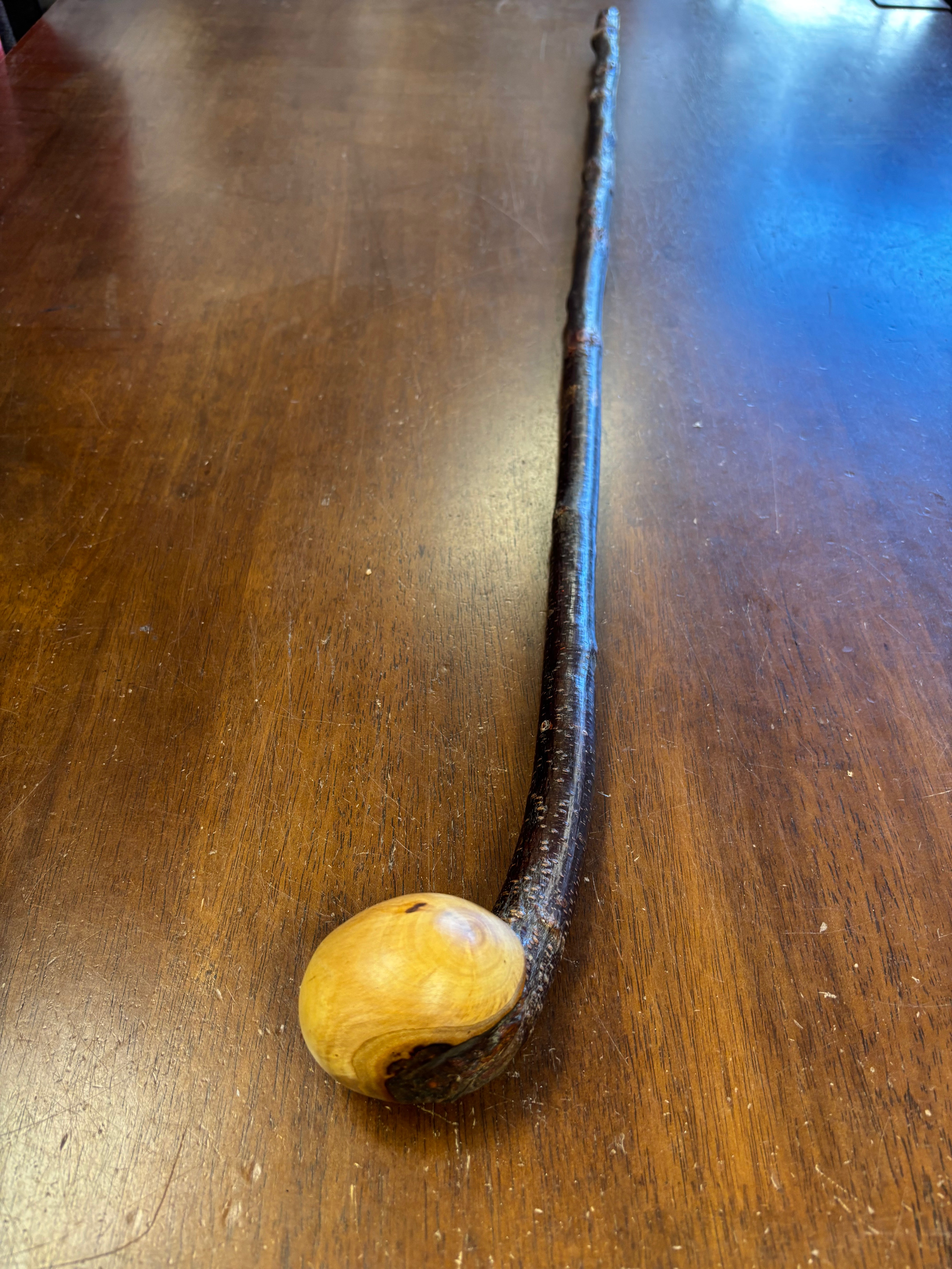 Blackthorn Walking Stick 37 inch - Handmade in Ireland