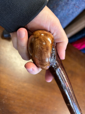 Blackthorn Walking Stick 36 1/2 inch - Handmade in Ireland