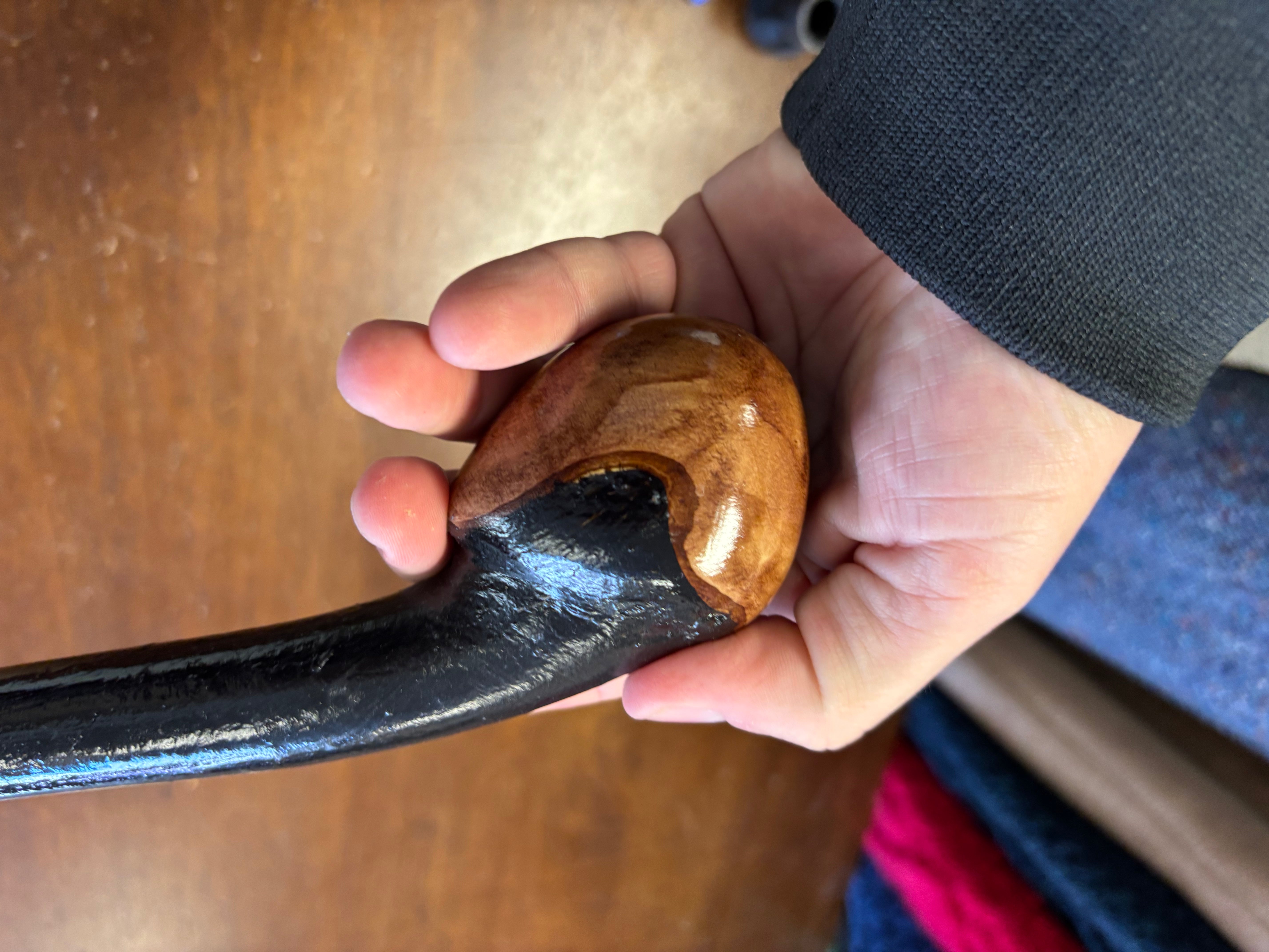 Blackthorn Walking Stick 36 3/4 inch - Handmade in Ireland