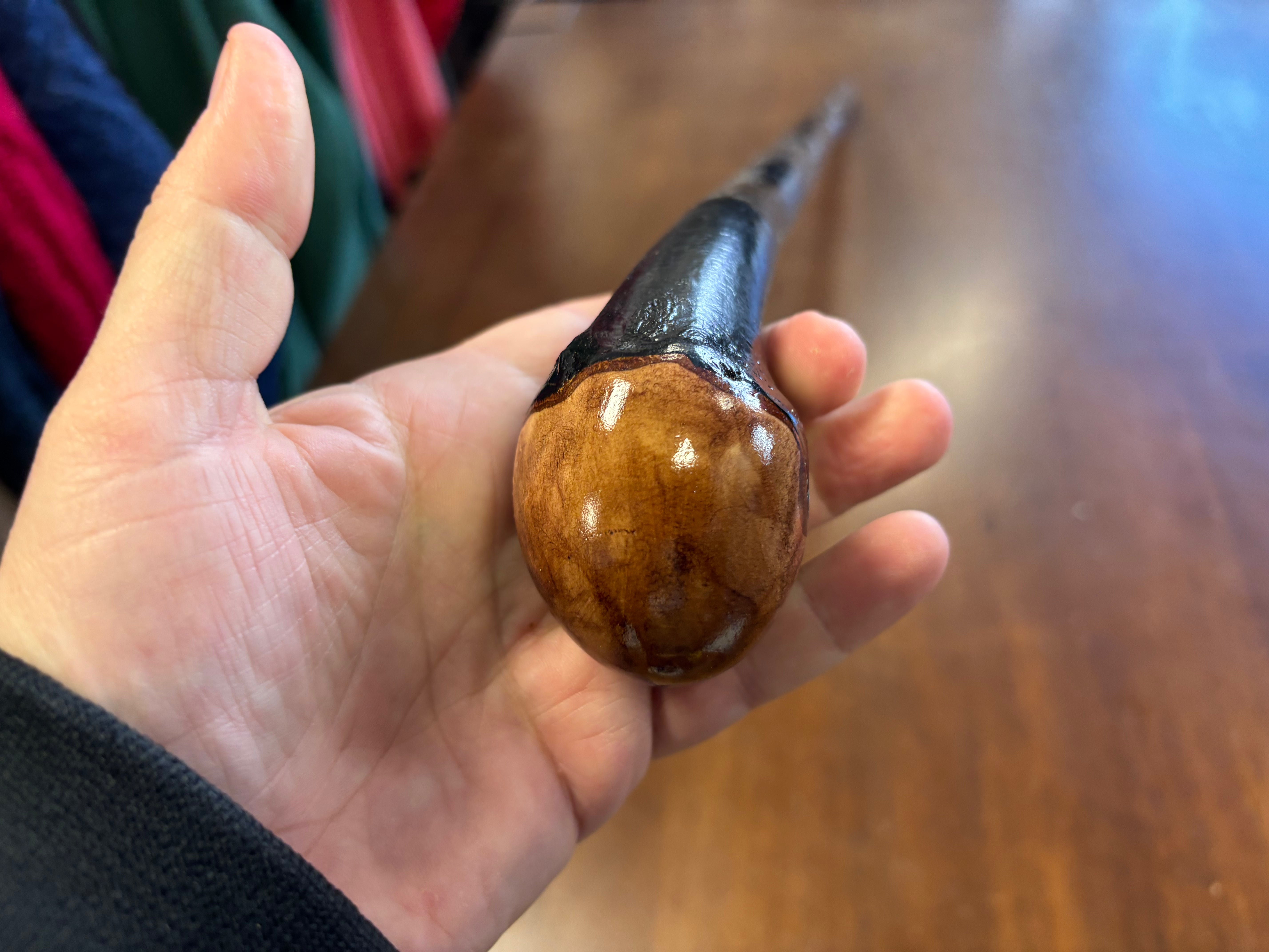 Blackthorn Walking Stick 36 3/4 inch - Handmade in Ireland