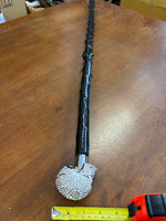 Swarovski Crystal Skull Walking Stick – 35 Inch