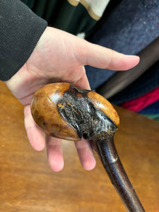 Blackthorn Walking Stick 38 1/2 Inch - Handmade in Ireland