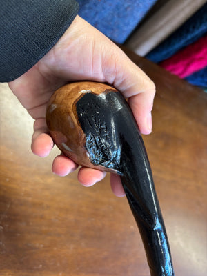 Blackthorn Walking Stick 37 1/2 inch - Handmade in Ireland