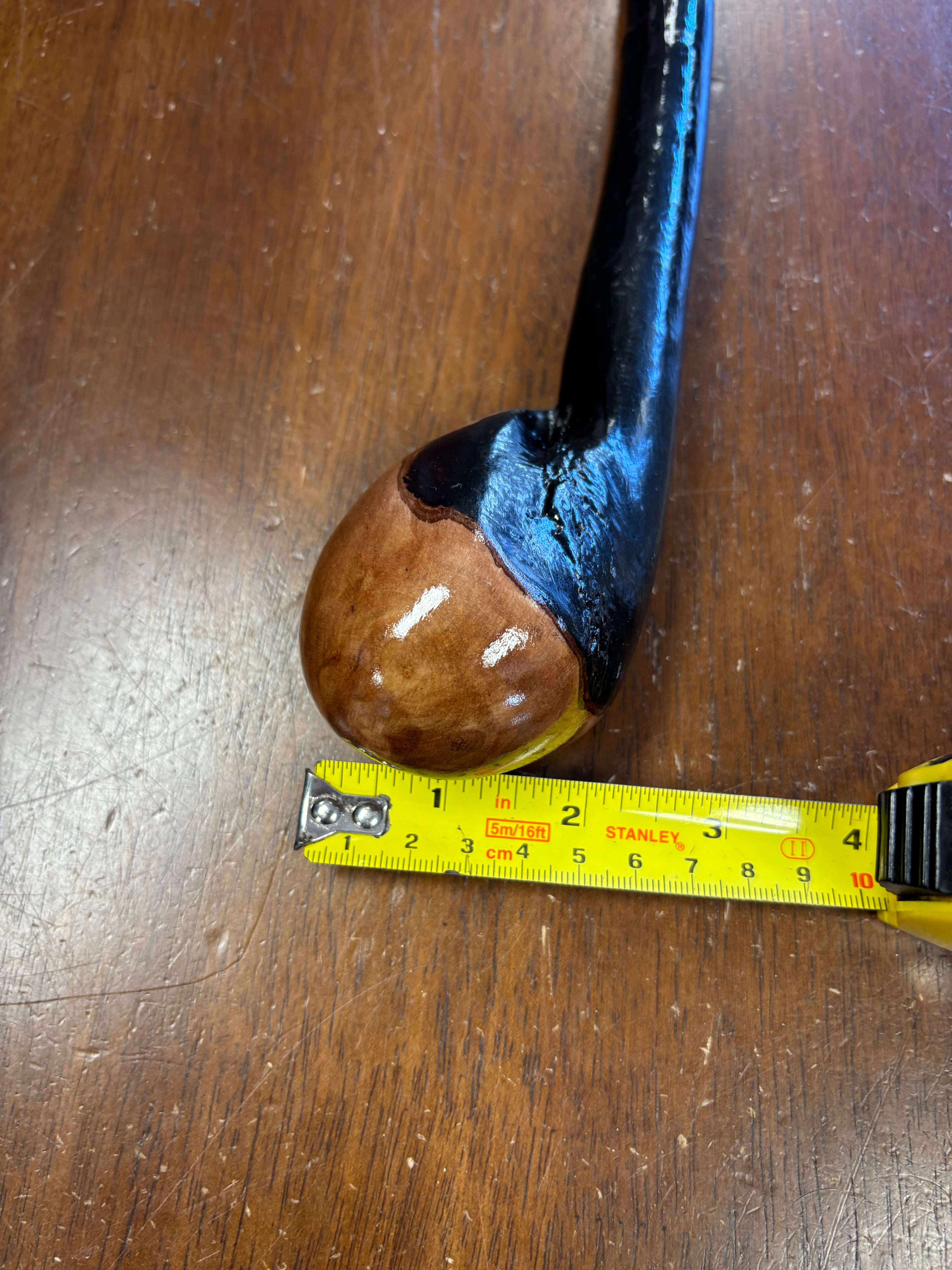 Blackthorn Walking Stick 37 1/2 inch - Handmade in Ireland