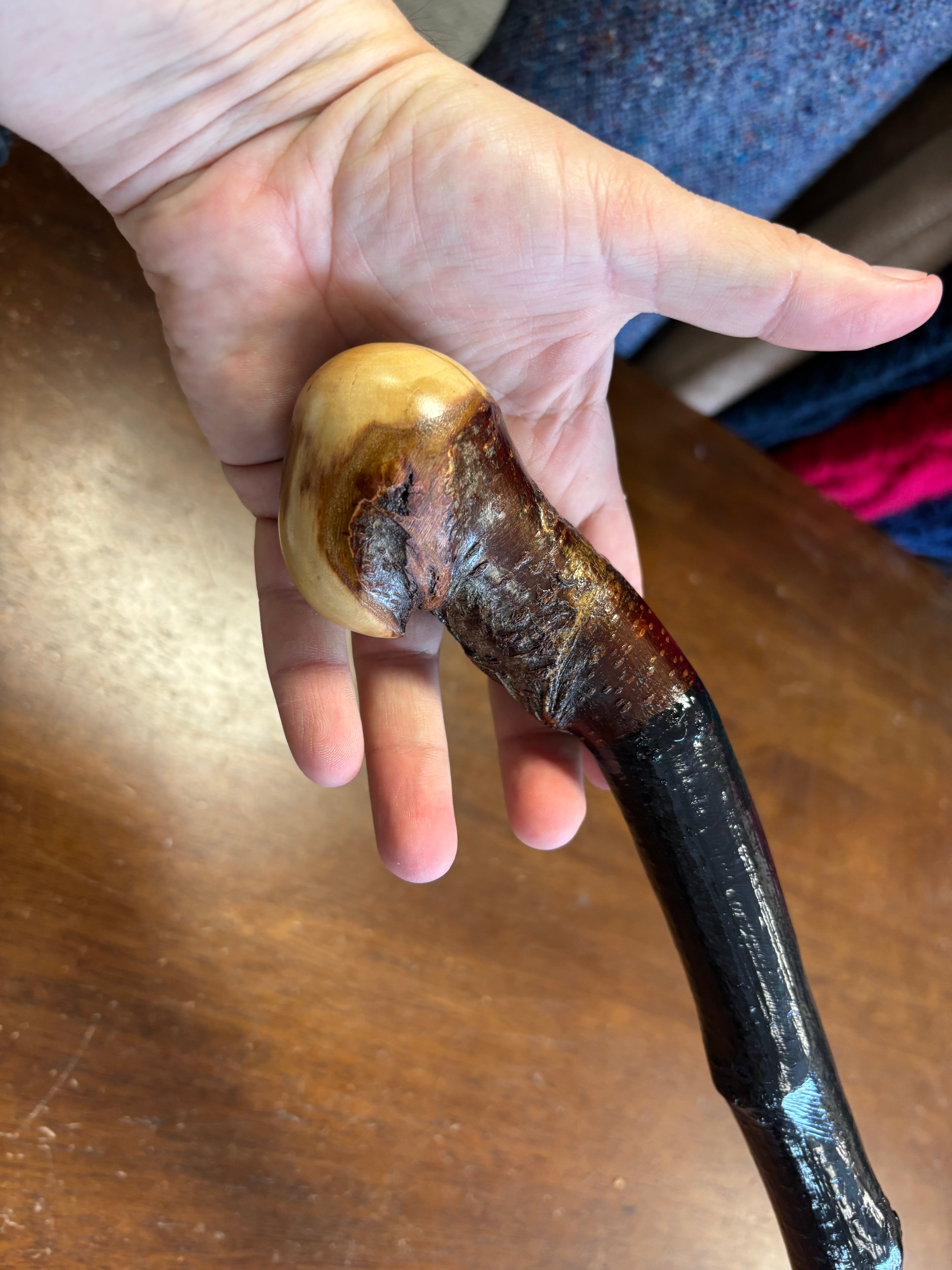 Blackthorn Walking Stick 39 inch - Handmade in Ireland