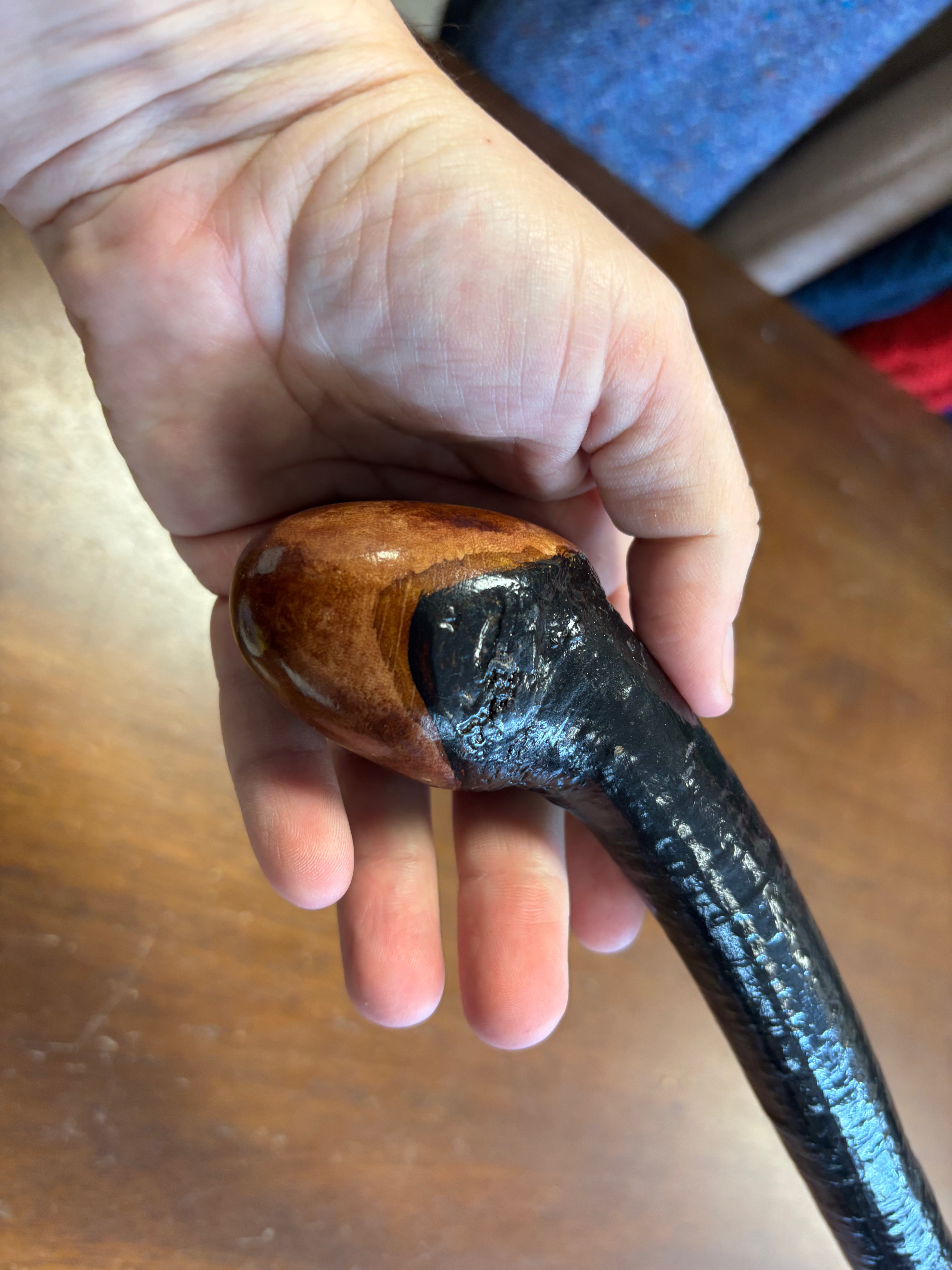 Blackthorn Walking Stick 38 inch - Handmade in Ireland
