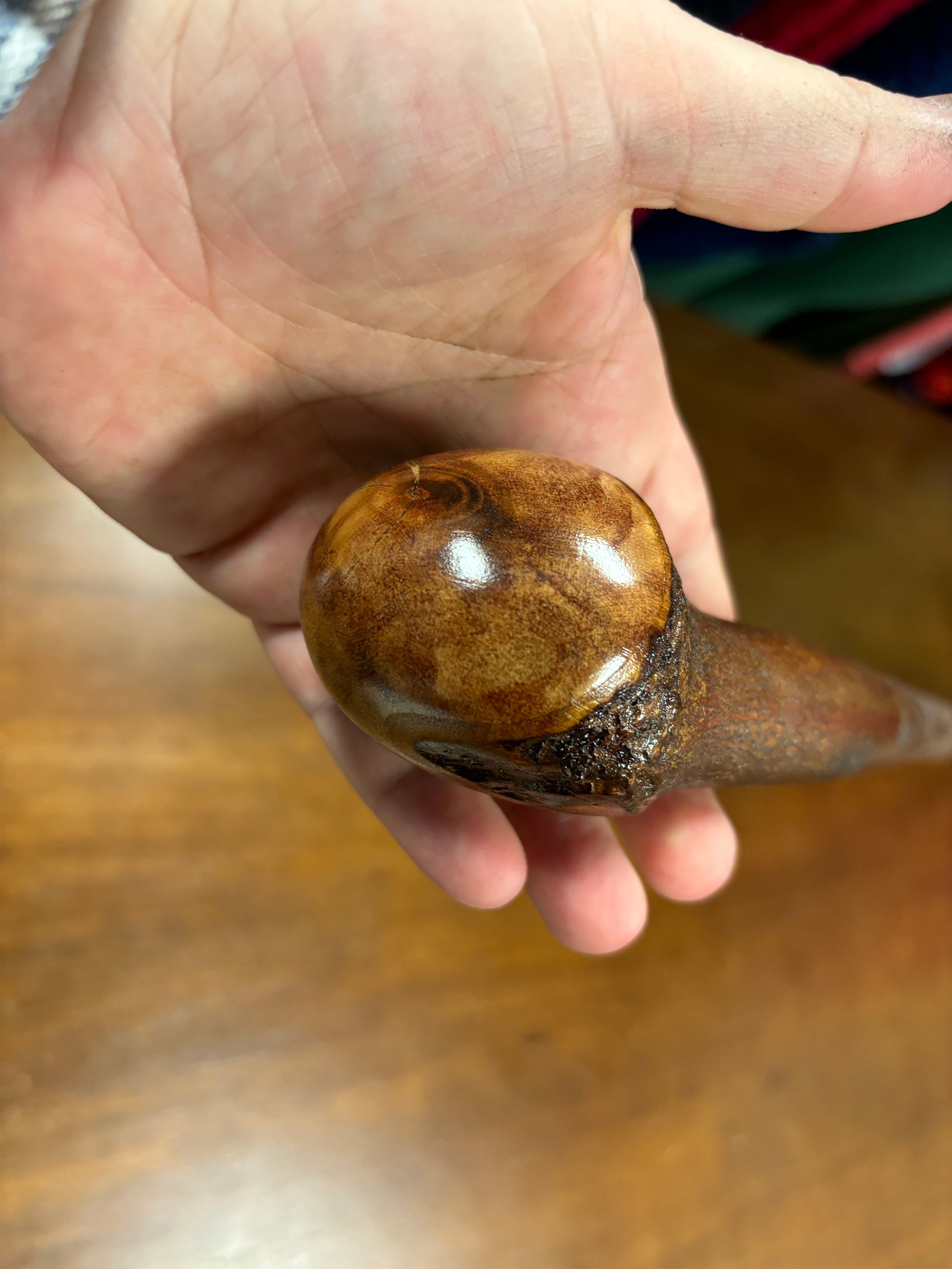 Blackthorn Walking Stick 38 1/2 inch - Handmade in Ireland