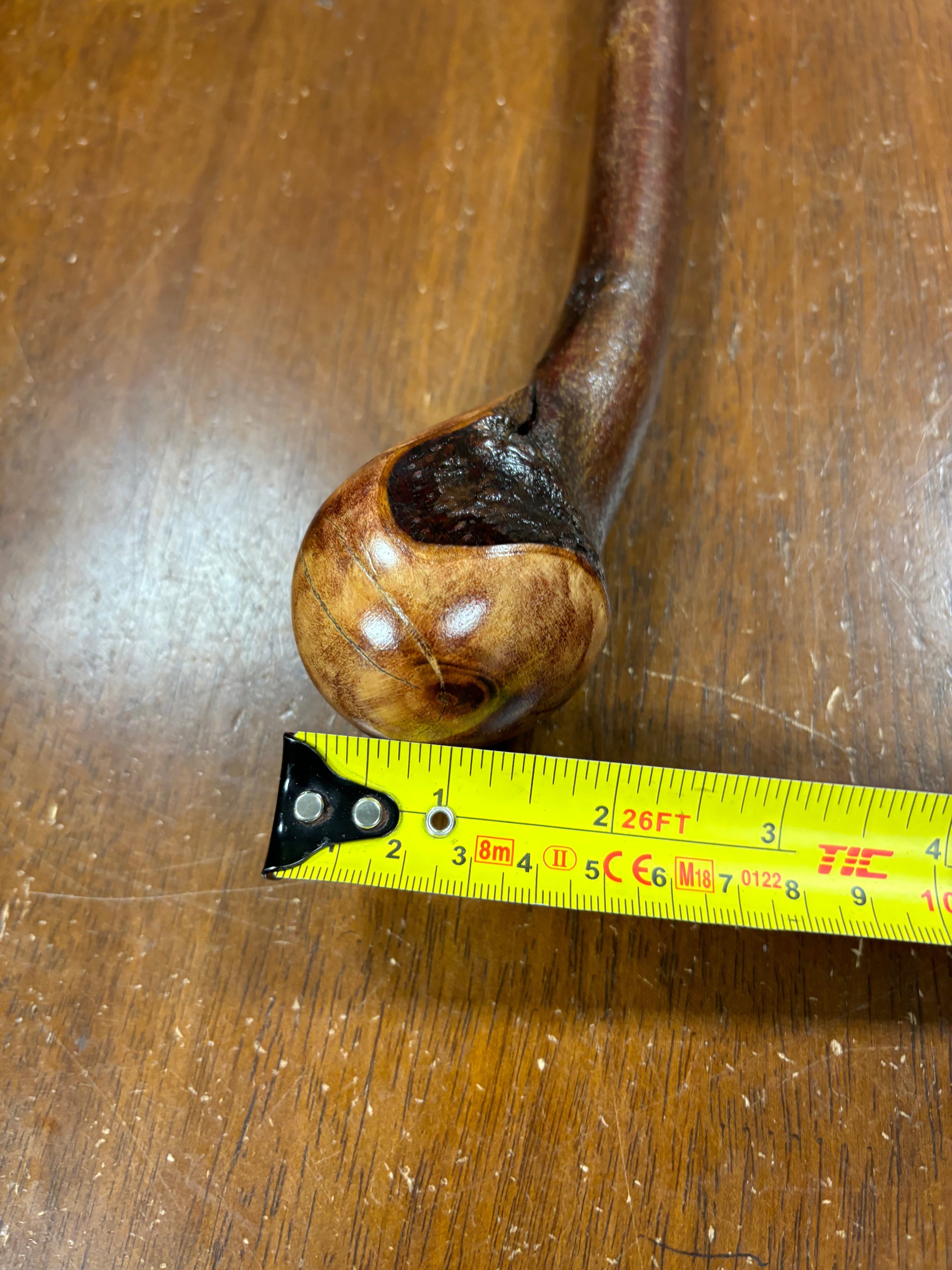 Blackthorn Walking Stick 38 1/2 inch - Handmade in Ireland