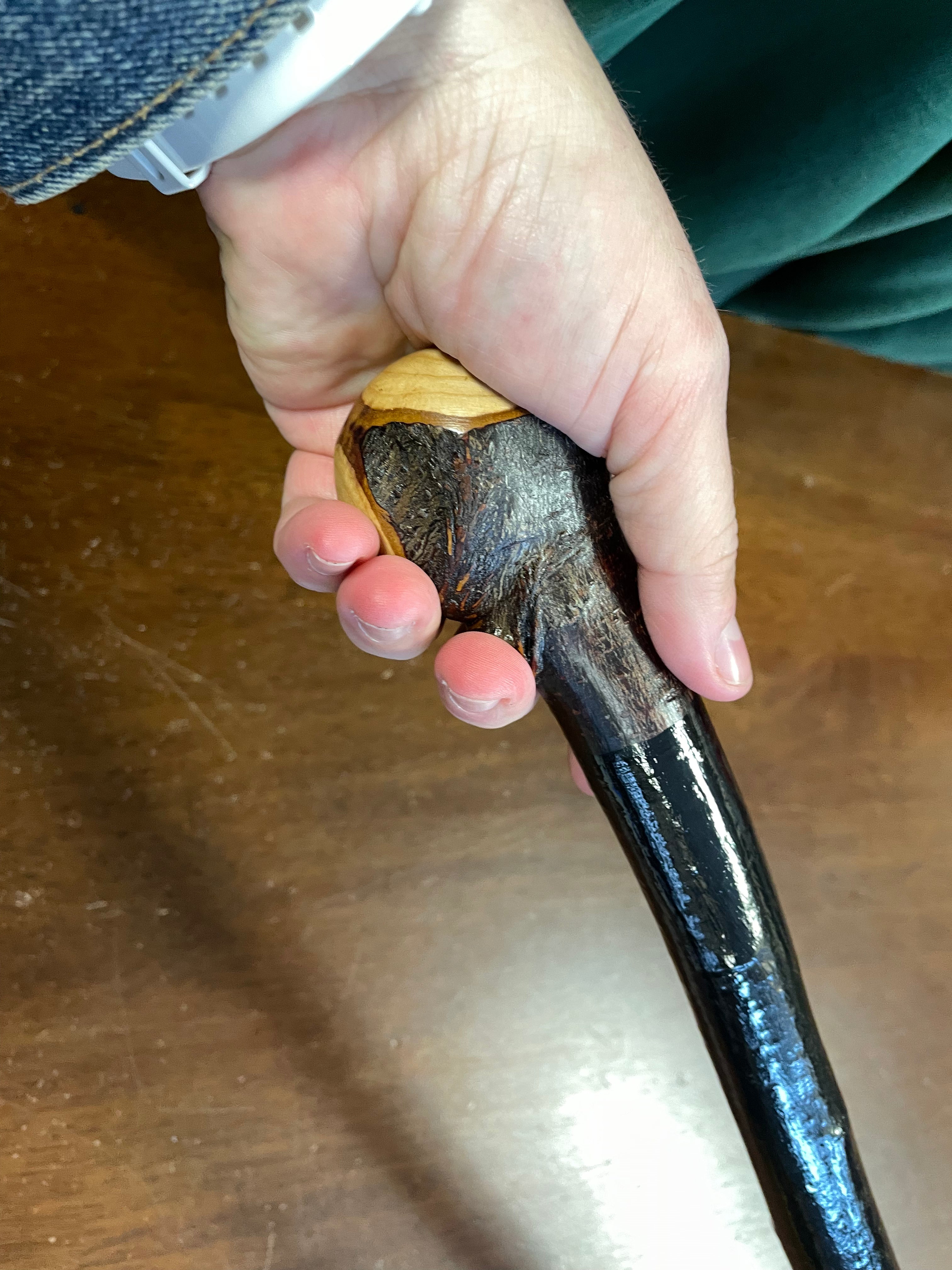 Blackthorn Walking Stick 39 inch - Handmade in Ireland