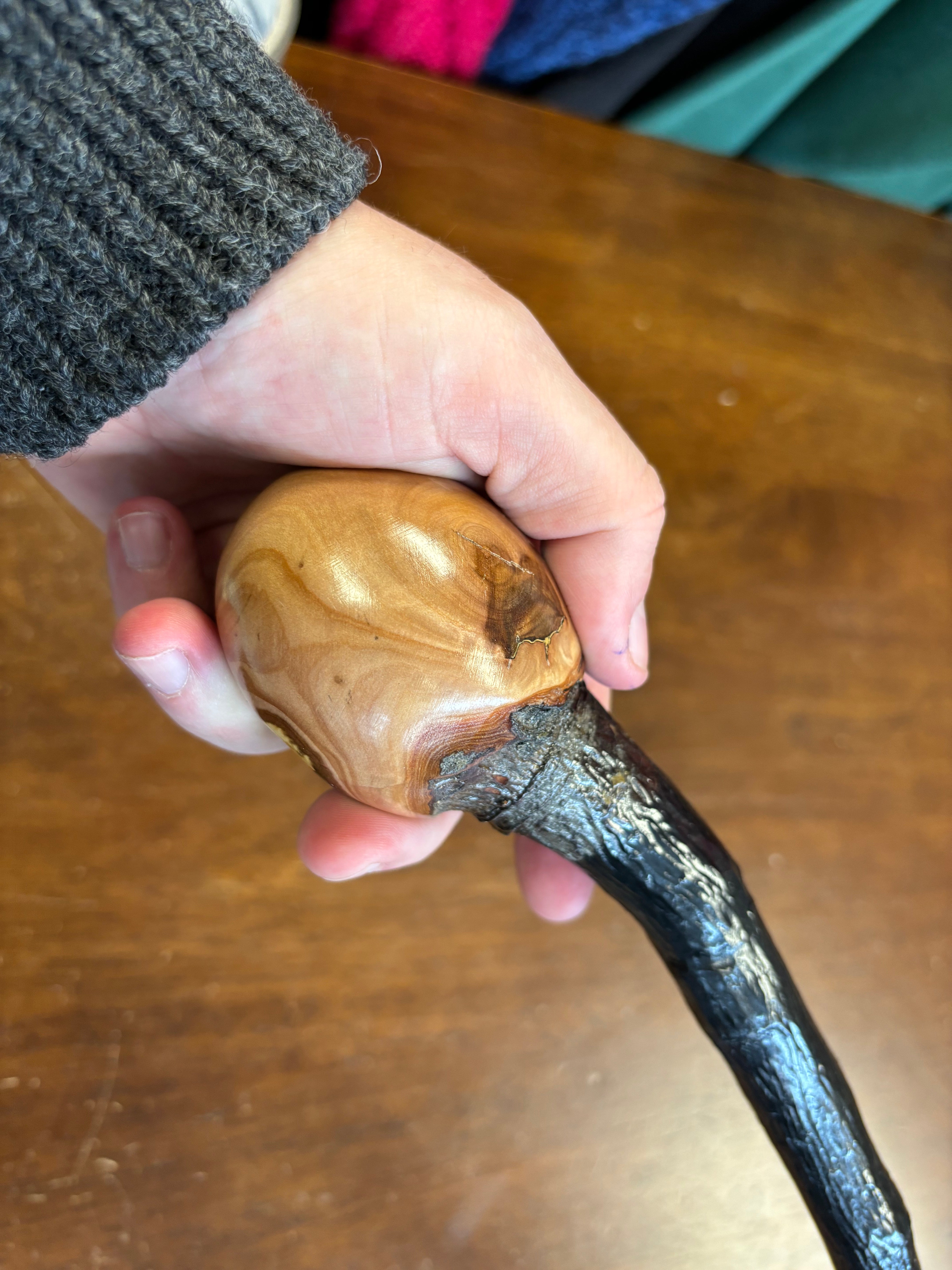 Blackthorn Walking Stick 31 1/2 inch  - Handmade in Ireland