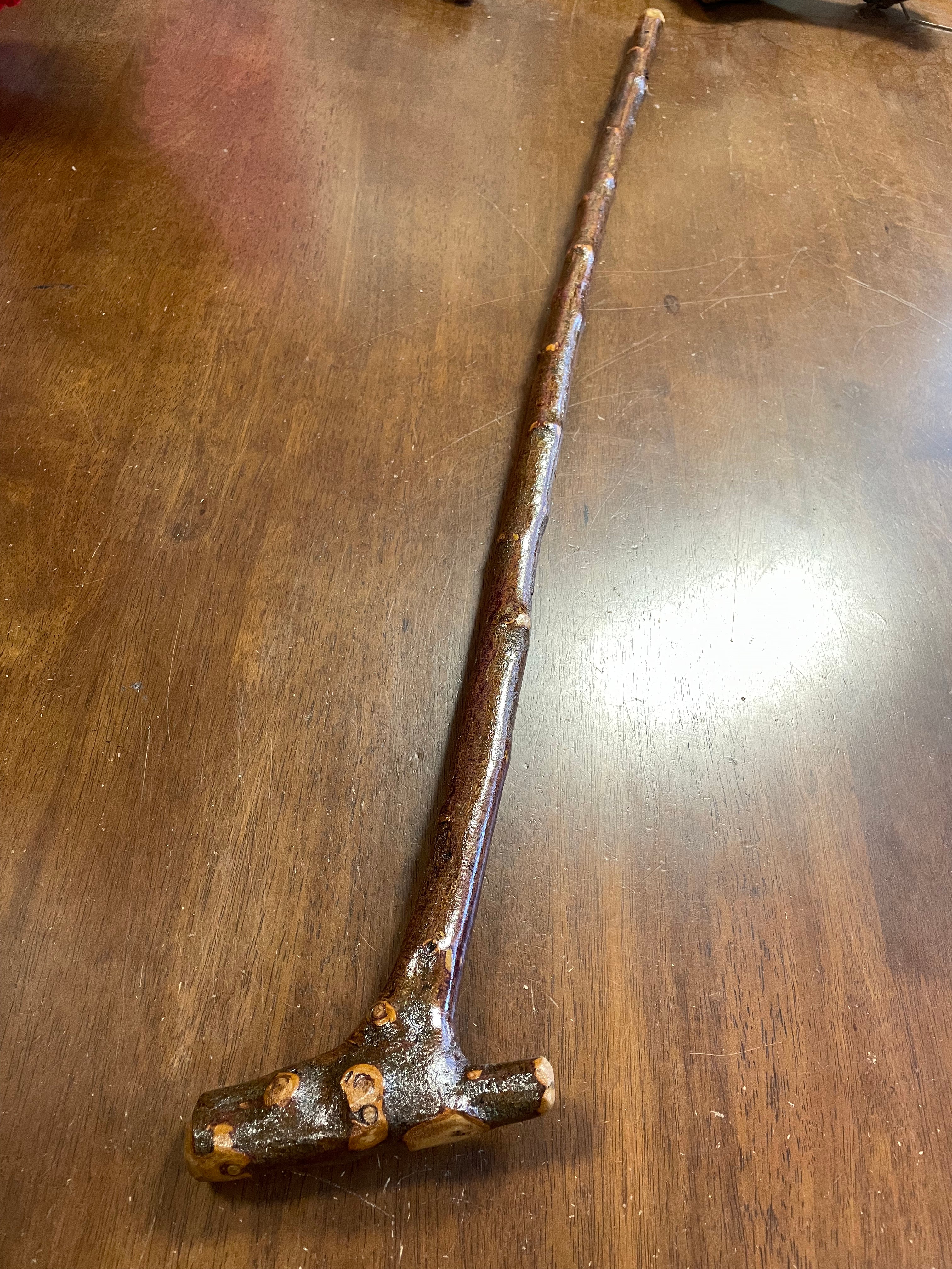 Blackthorn Walking Stick 36 inch  - Handmade in Ireland