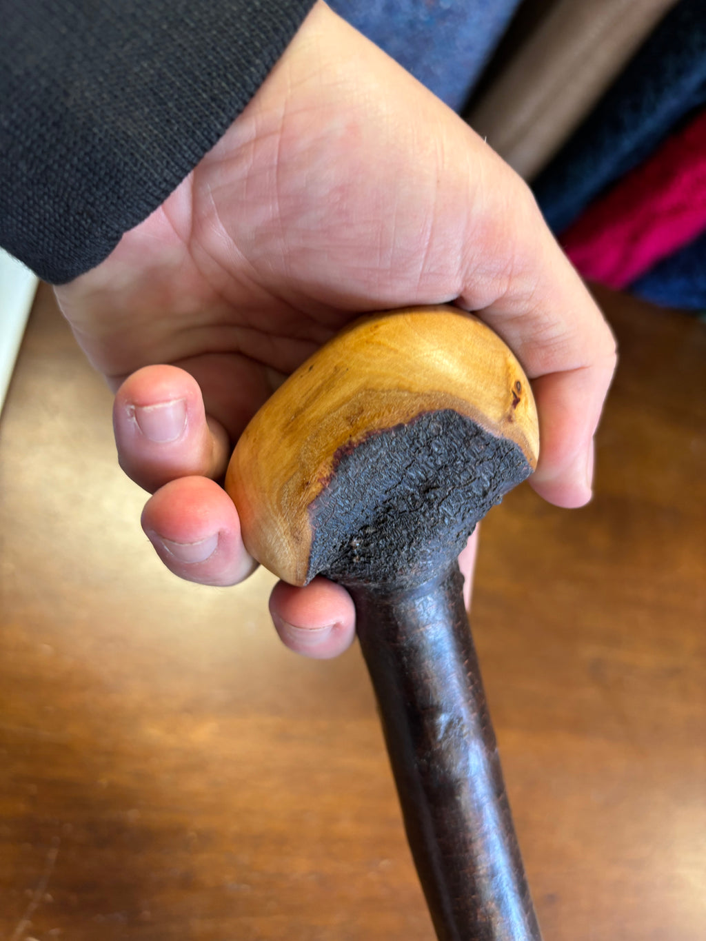 Blackthorn Walking Stick 39 1/2 inch - Handmade in Ireland