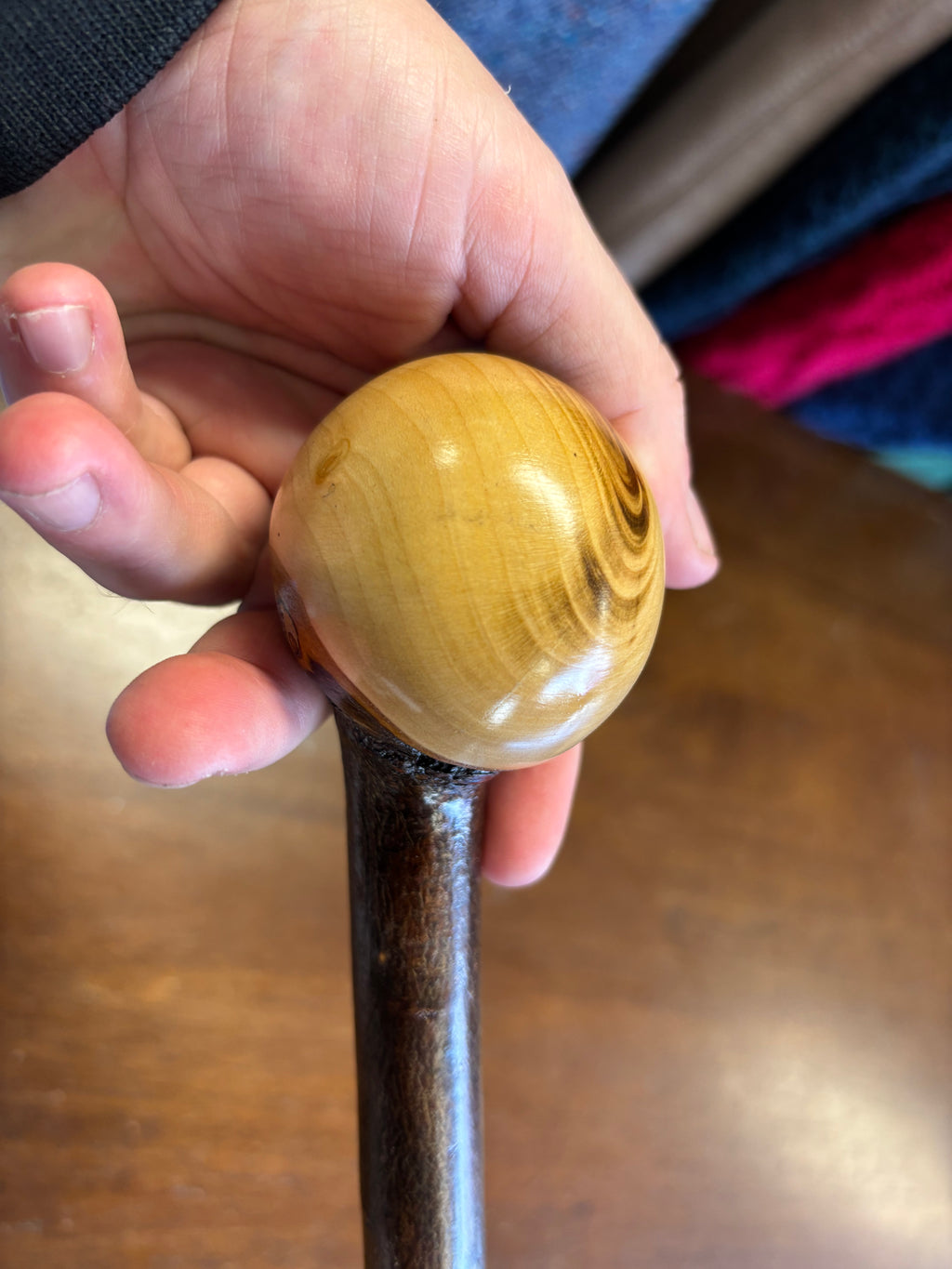 Blackthorn Walking Stick 36 1/2 inch - Handmade in Ireland