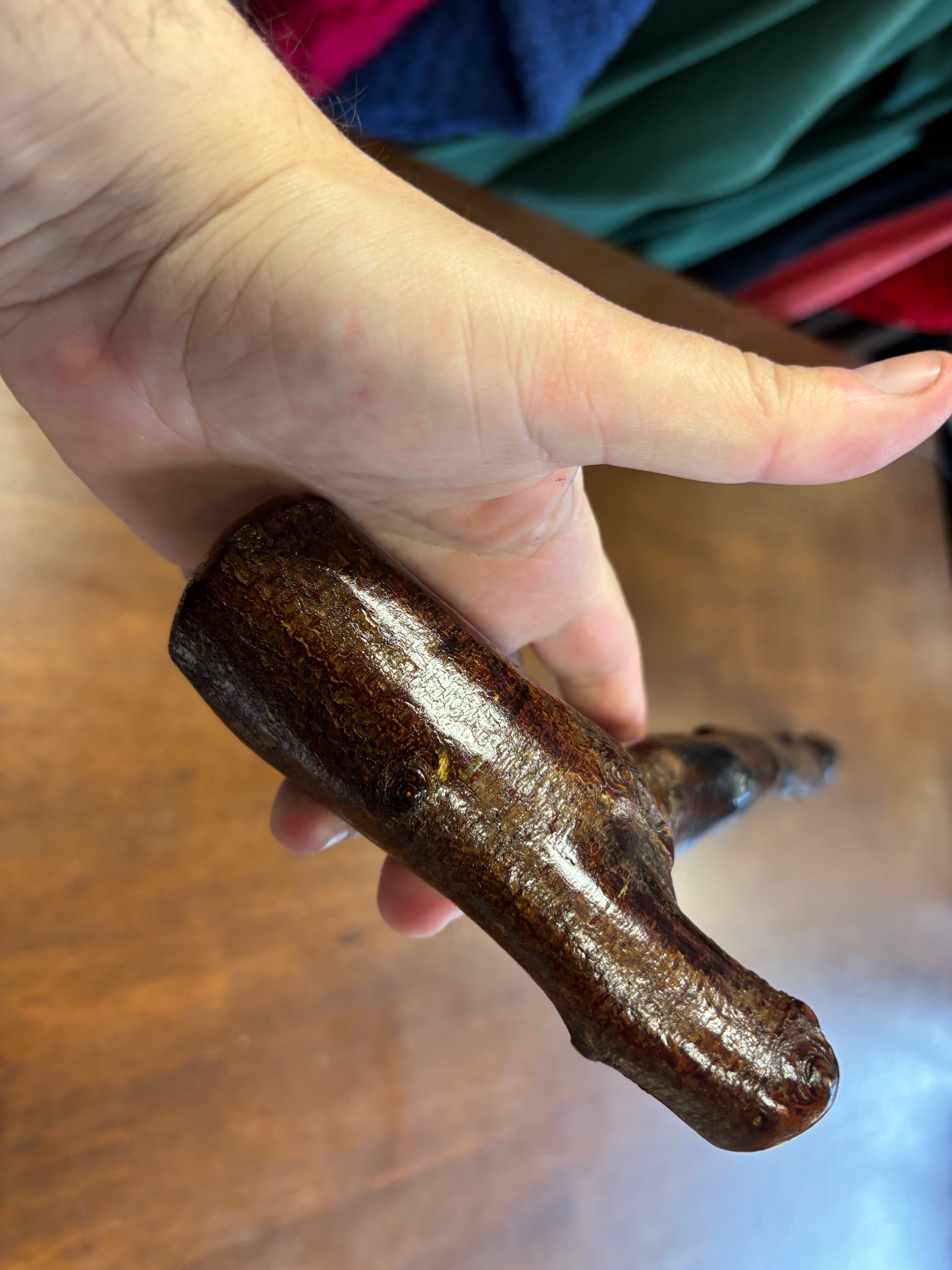 Blackthorn Walking Stick 30 1/4 inch - Handmade in Ireland