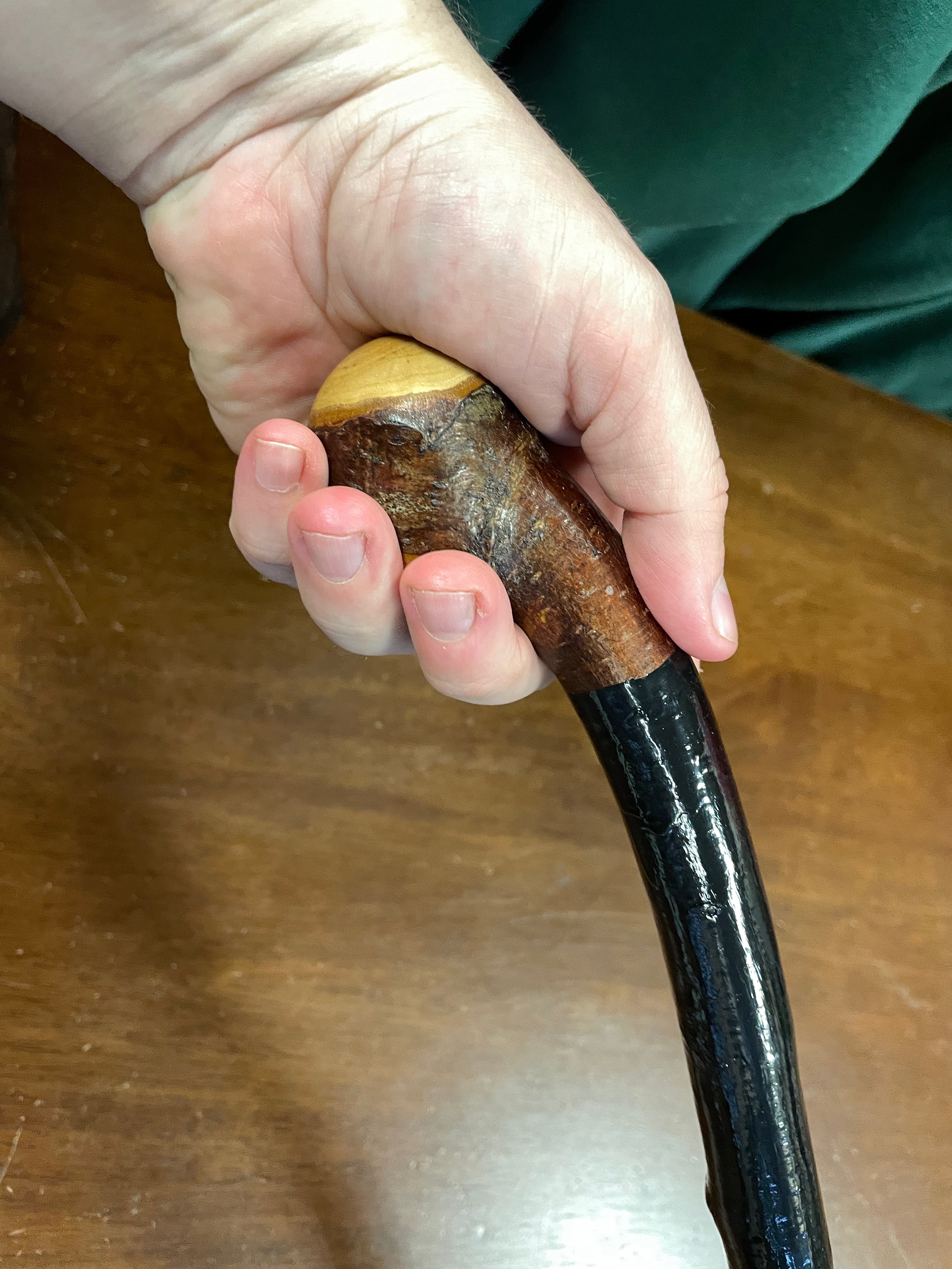 Blackthorn Walking Stick 38 inch  - Handmade in Ireland