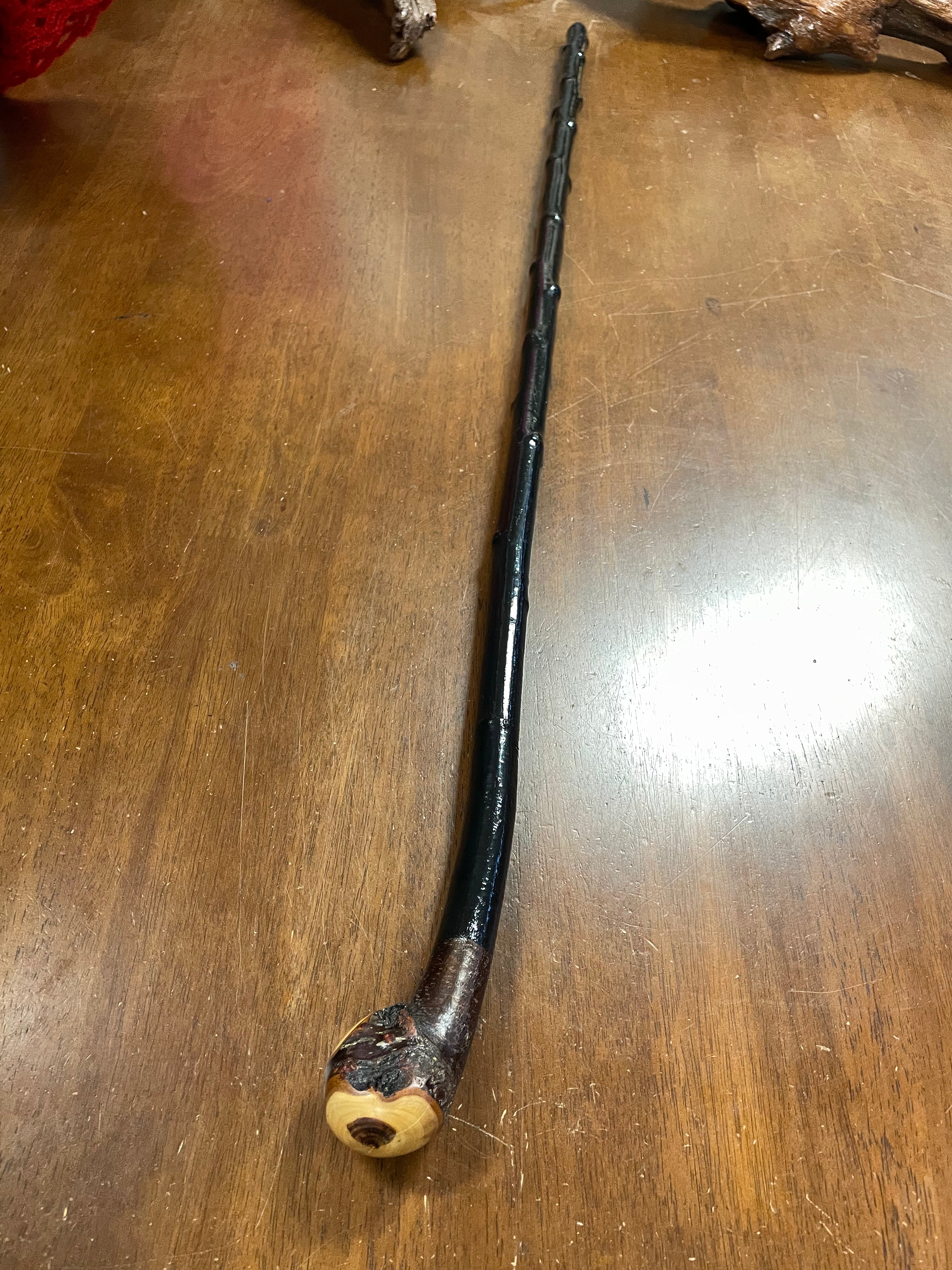 Blackthorn Walking Stick 37 1/2 inch  - Handmade in Ireland