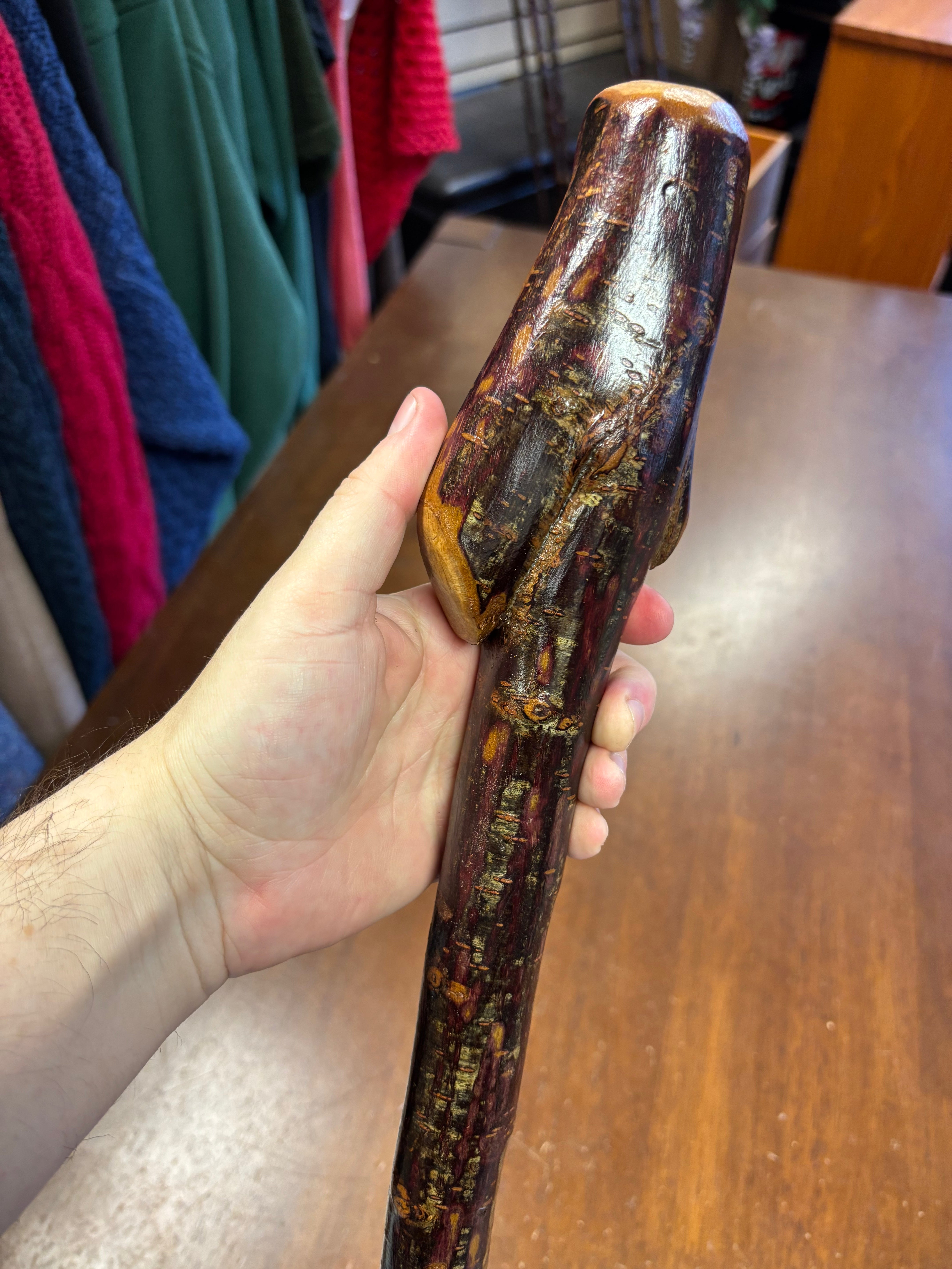 Blackthorn Hiking Stick - 51 inch - Handmade in Ireland