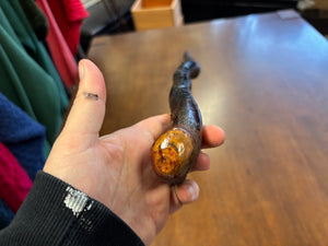 Blackthorn Walking Stick 33 1/2 inch - Handmade in Ireland