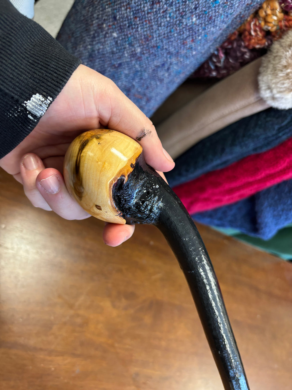 Blackthorn Walking Stick 38 inch - Handmade in Ireland