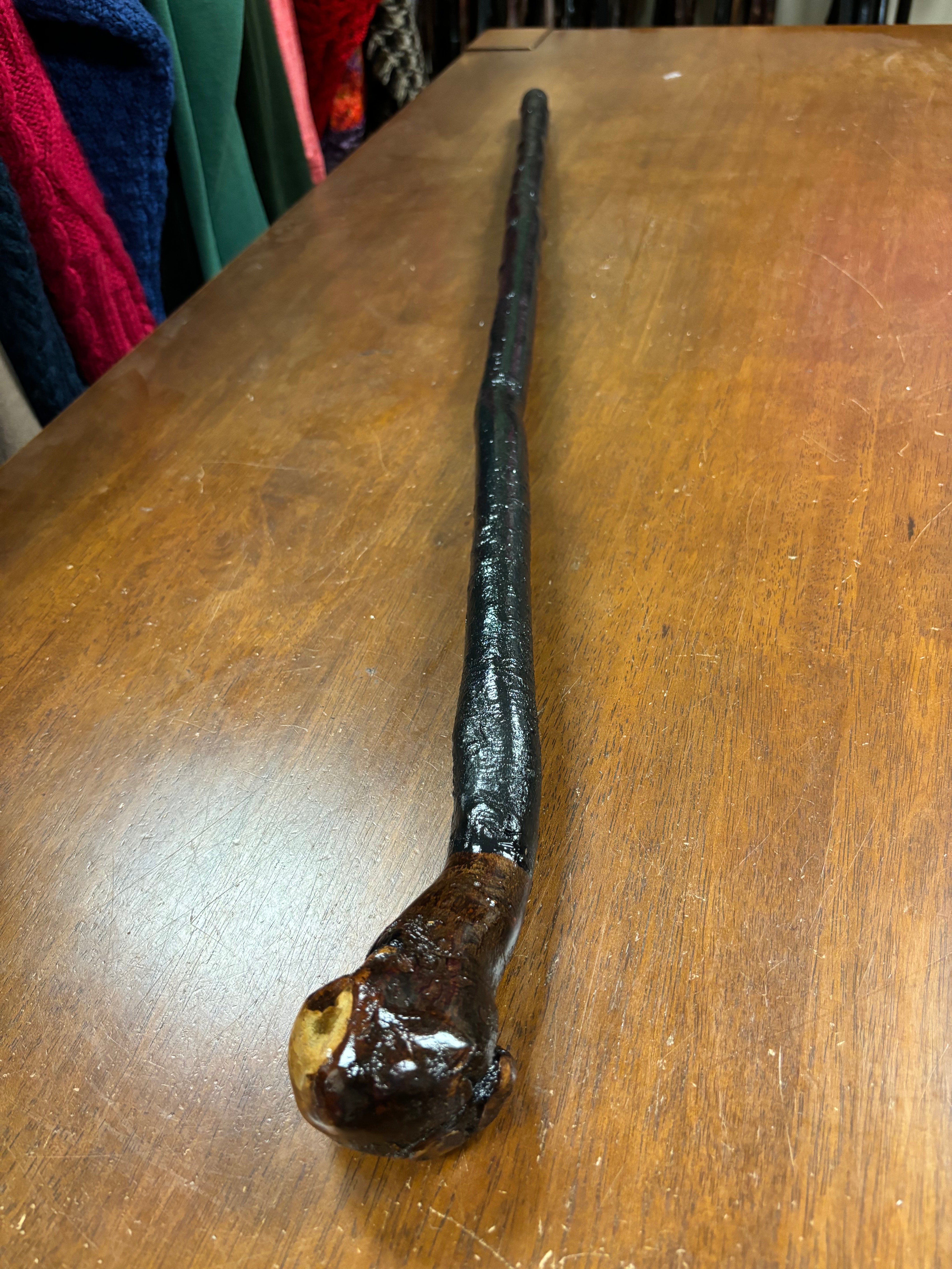 Blackthorn Walking Stick 35 inch - Handmade in Ireland