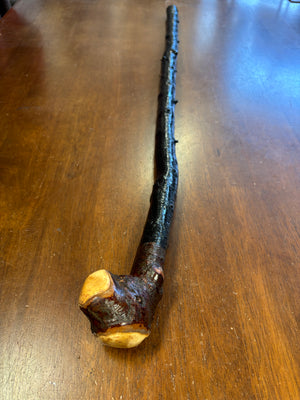 Blackthorn Walking Stick 34 inch - Handmade in Ireland