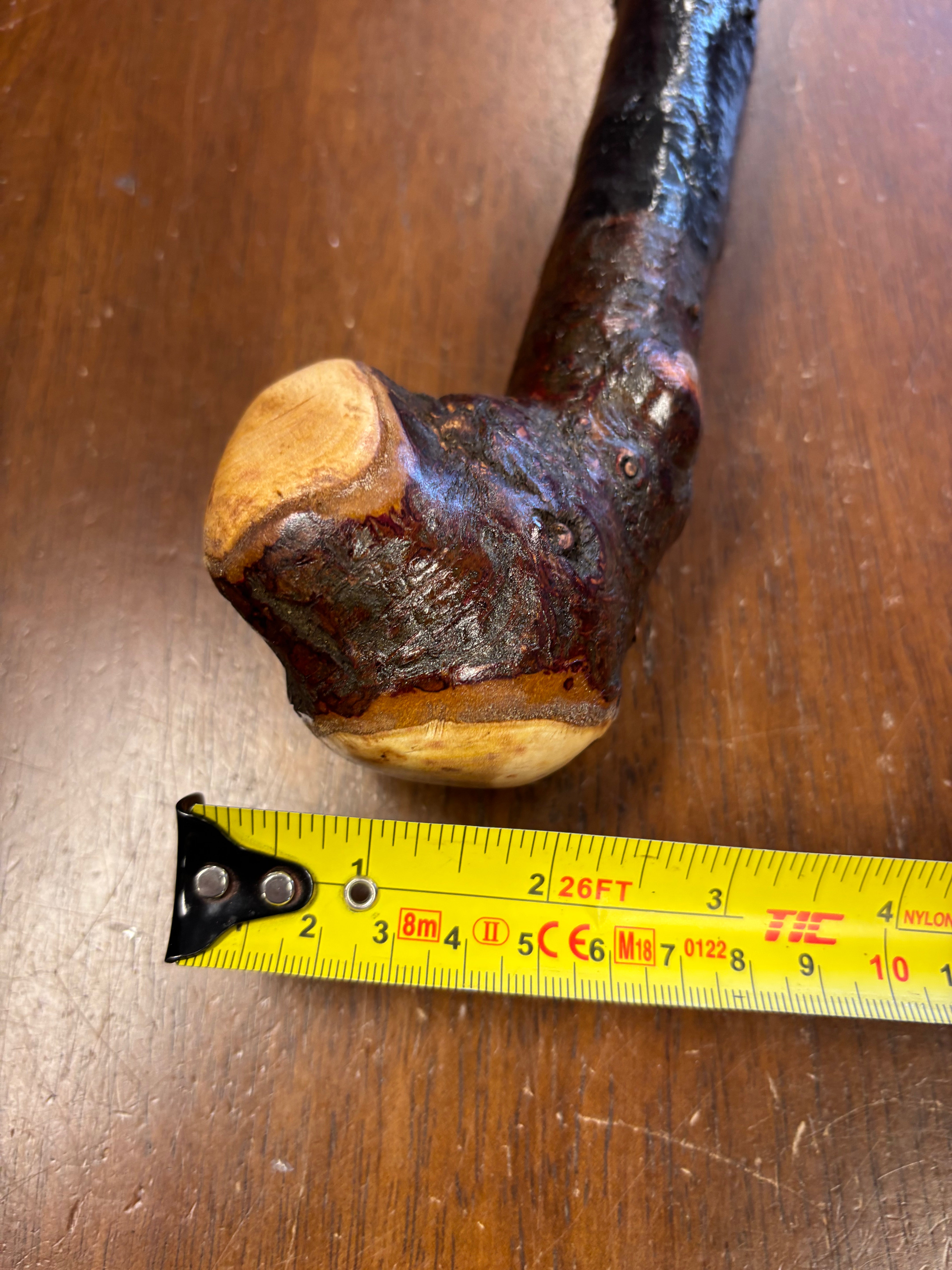 Blackthorn Walking Stick 34 inch - Handmade in Ireland