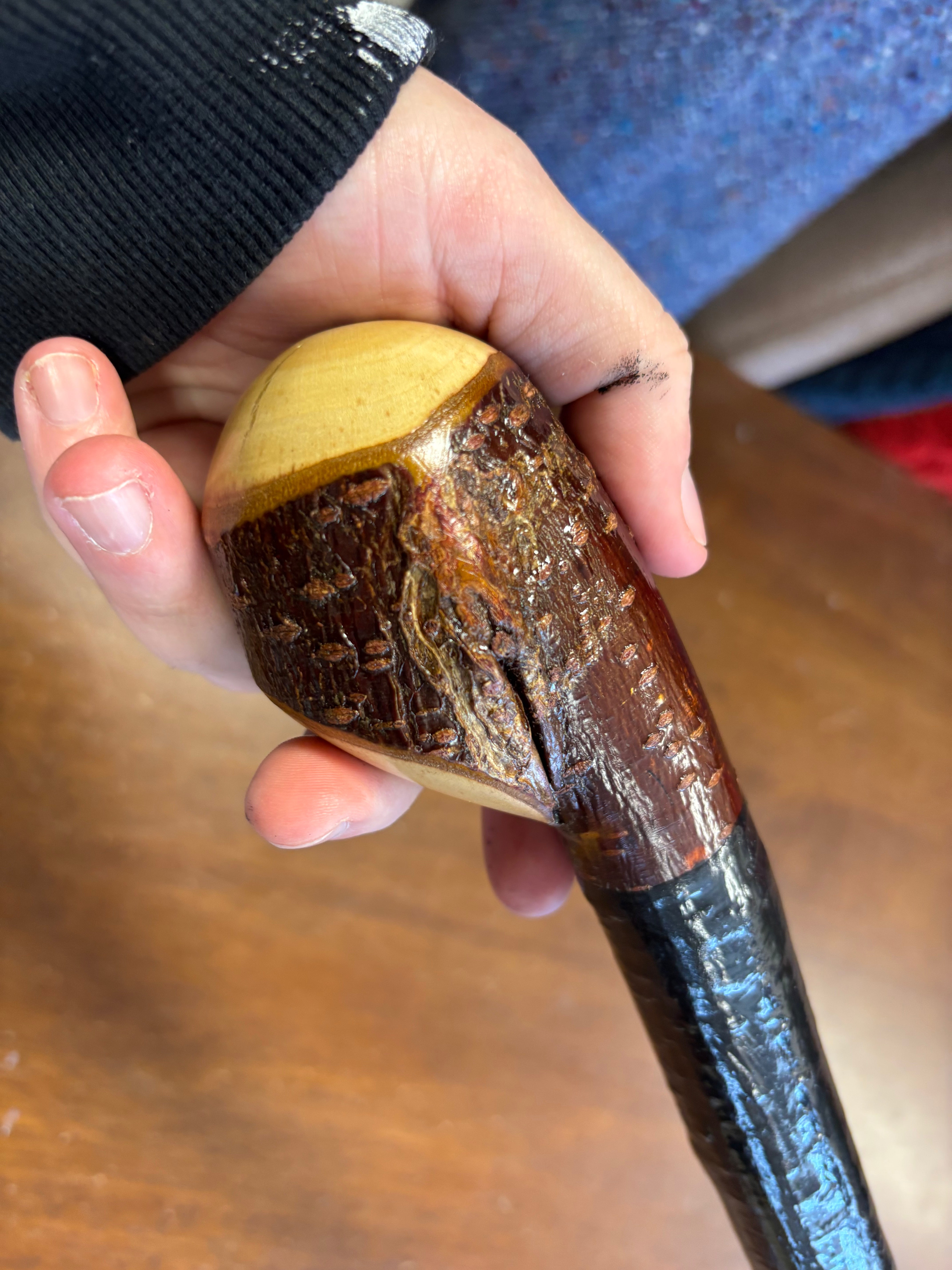 Blackthorn Walking Stick 39 inch - Handmade in Ireland