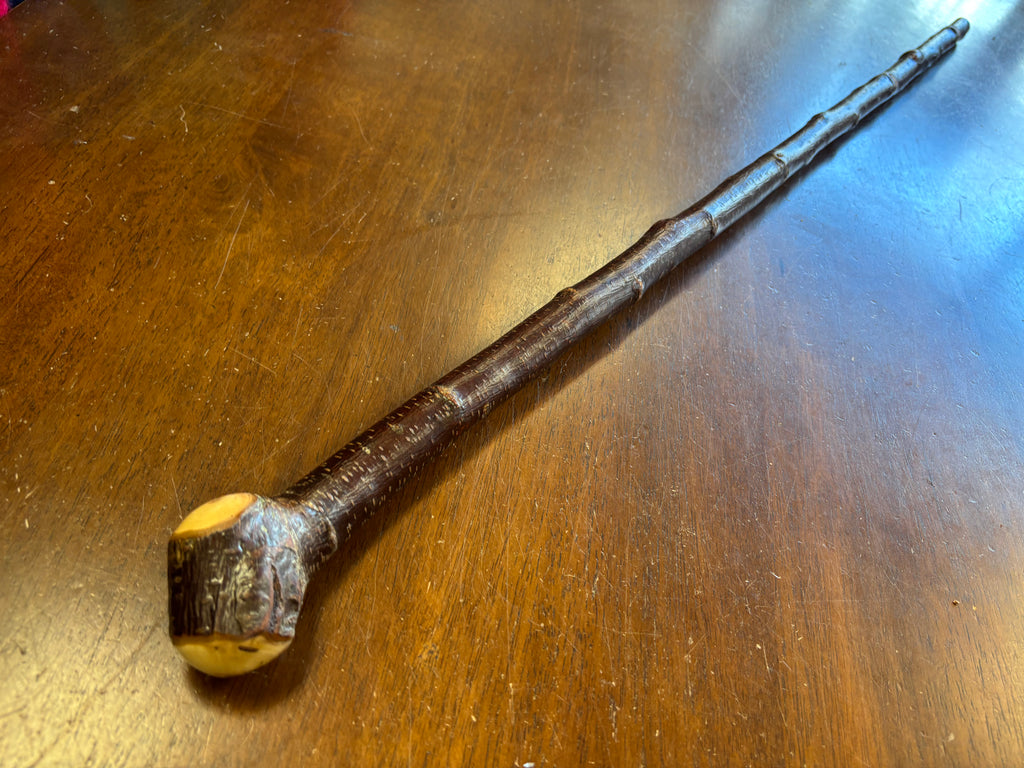 Blackthorn Walking Stick 37 1/2 inch - Handmade in Ireland