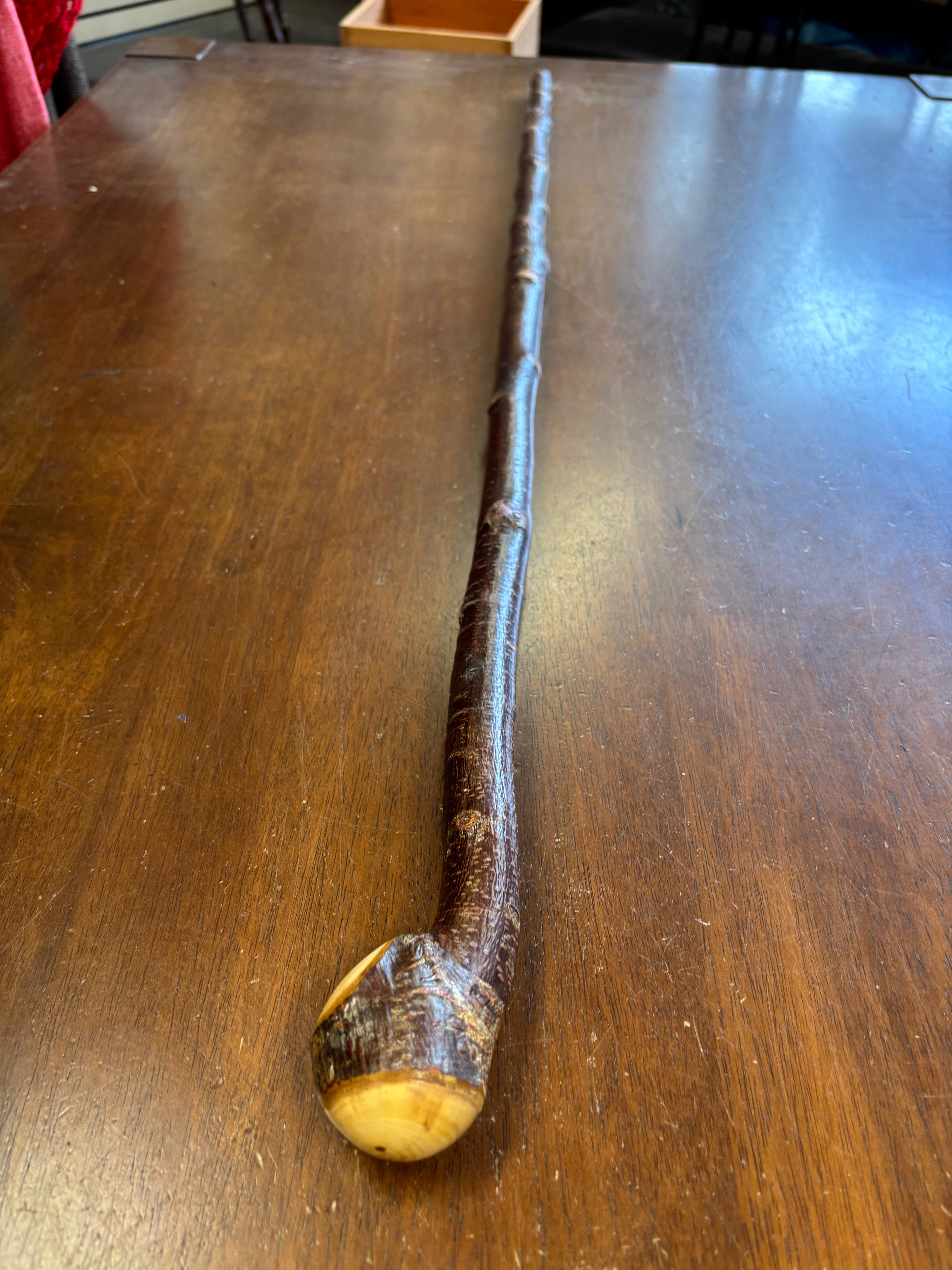 Blackthorn Walking Stick 38 1/2 inch - Handmade in Ireland